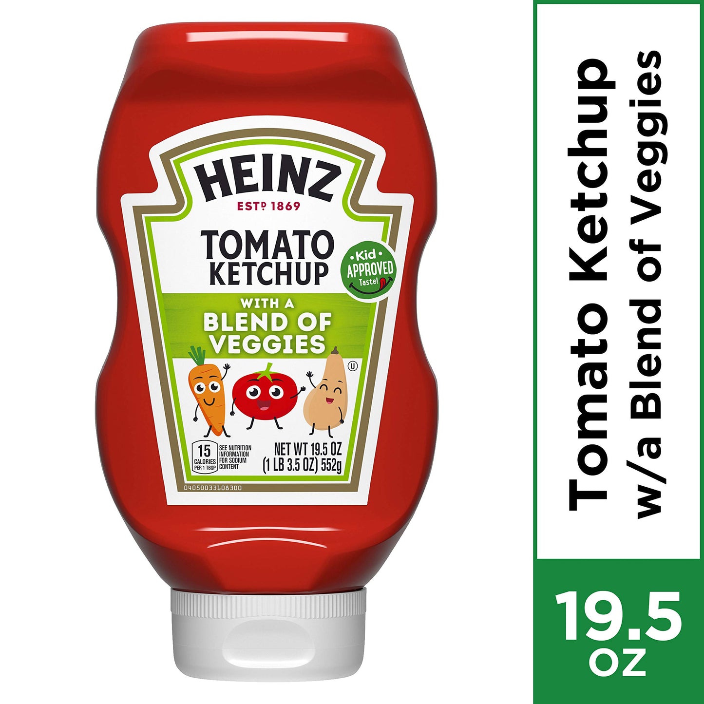 Heinz Ketchup Forever Full Inverted Bottle (20 oz, Pack of 12)