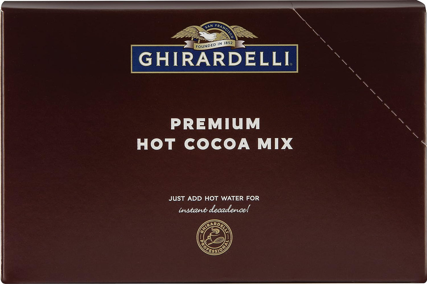 Ghirardelli Premium Hot Cocoa Envelopes, Rich chocolate, 22.7 Ounce (Pack of 15)