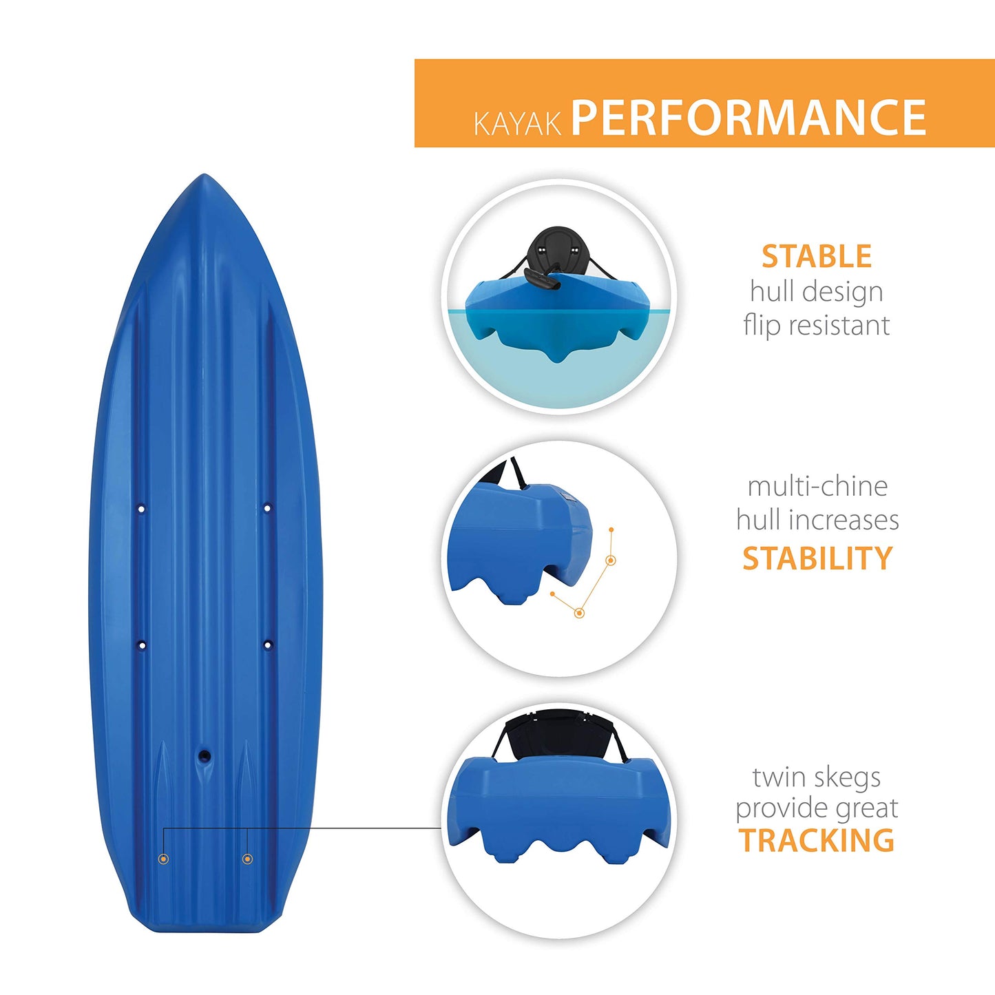 Lifetime Lotus Sit-On-Top Kayak with Paddle