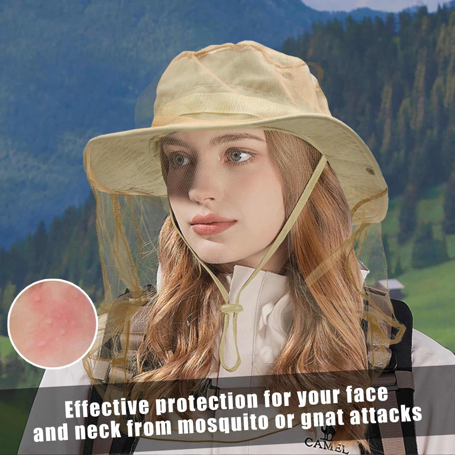 Sun Hats for Men Women Boonie Hat UPF 50+ Bucket Hat Wide Brim UV Protection Fishing Hiking Safari Outdoor Hats