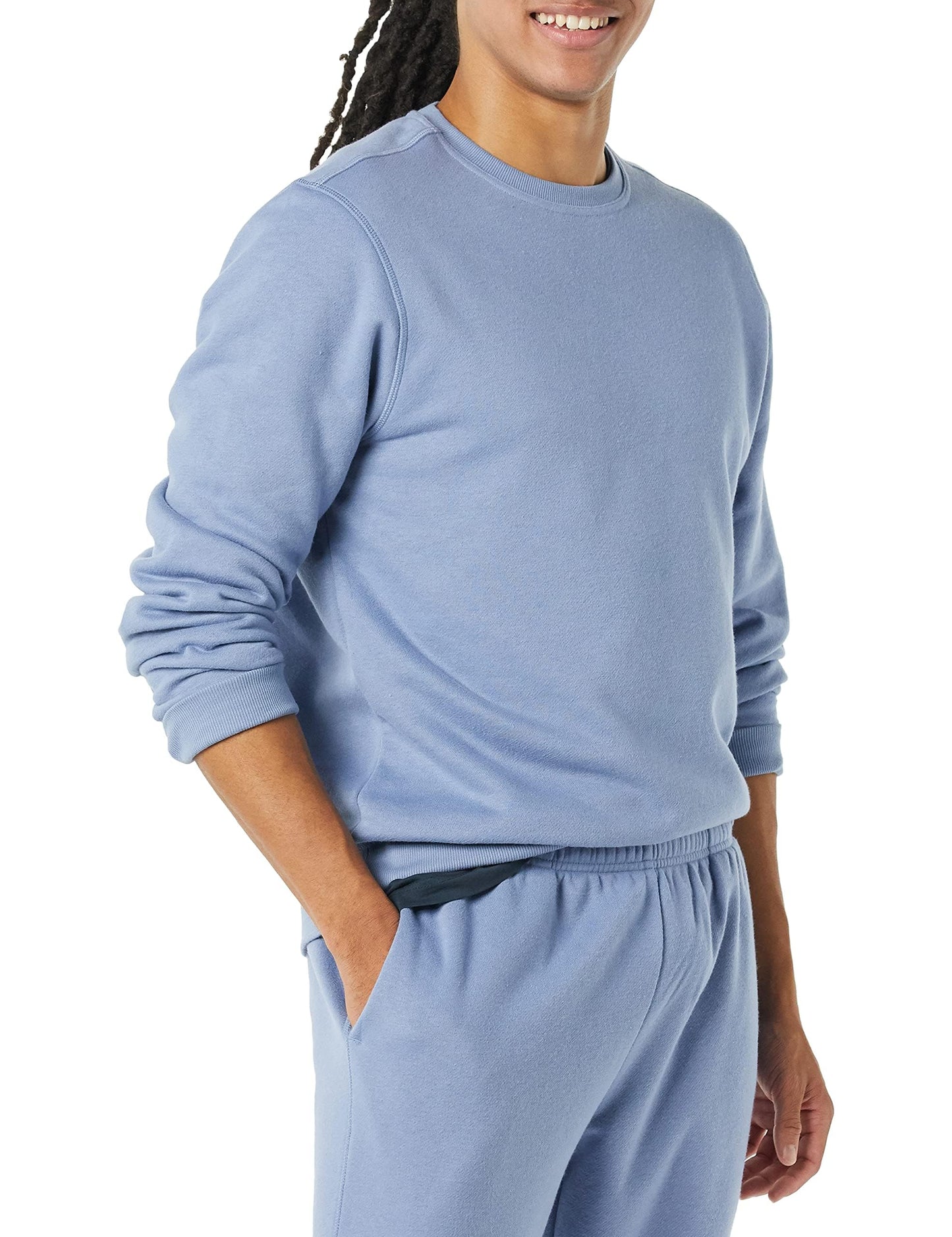 Amazon Essentials Men's Fleece Crewneck Sweatshirt (Available in Big & Tall)