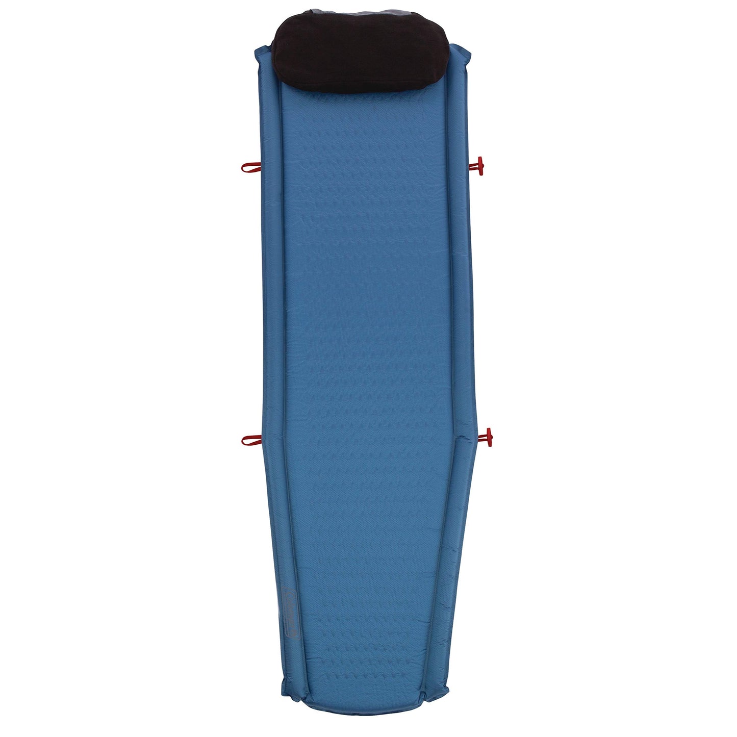 Coleman Silverton Self-Inflating Sleeping Pad, Lightweight Camping Pad with Pillow, Comfortable Sleeping Mat with Side Bumpers, Easy Inflation