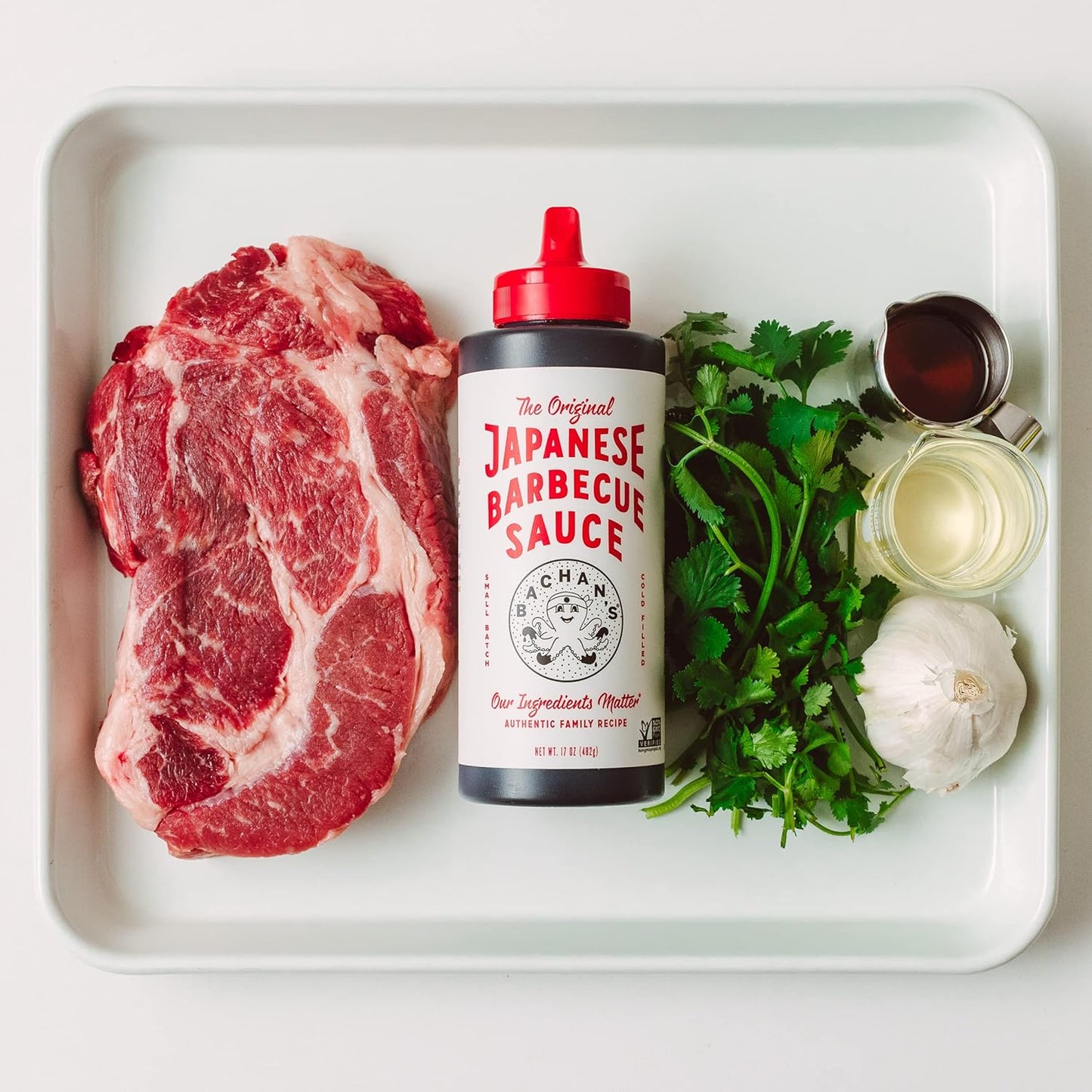 Bachan's The Original Japanese Barbecue Sauce, Small Batch, Non GMO, No Preservatives, Vegan and BPA free, 17 Oz