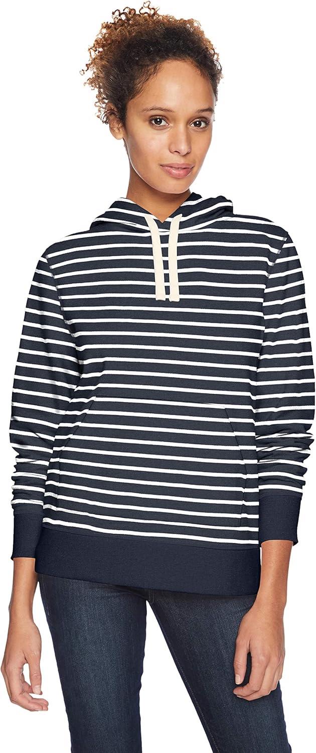 Amazon Essentials Women's Regular-Fit Brushed Back Fleece Pullover Hoodie (Available in Plus Size)