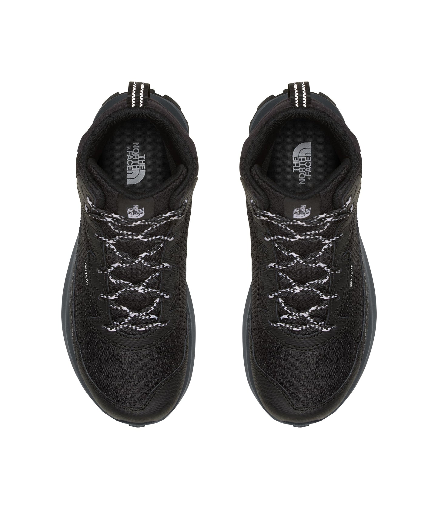 THE NORTH FACE Kids' Fastpack Hiker Mid Waterproof Shoe | Rockered Eva Midsole, Grippy Rubber Outsole