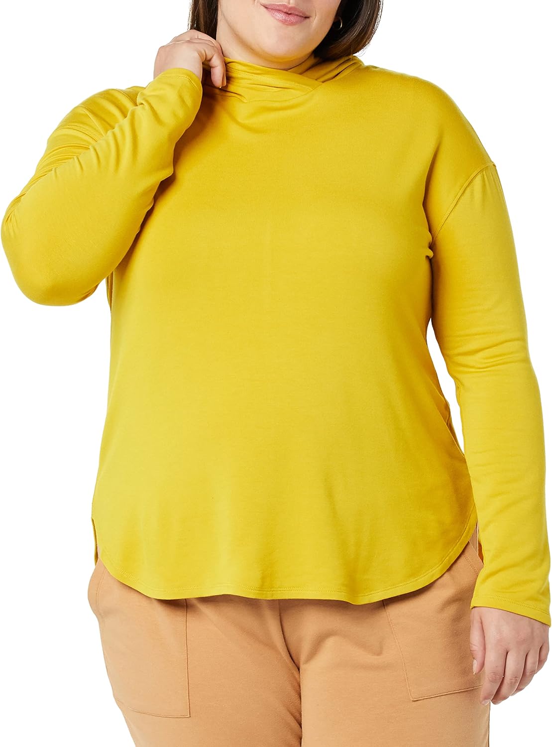 Amazon Essentials Women's Supersoft Terry Hoodie, Standard-Fit Long-Sleeve Pullover