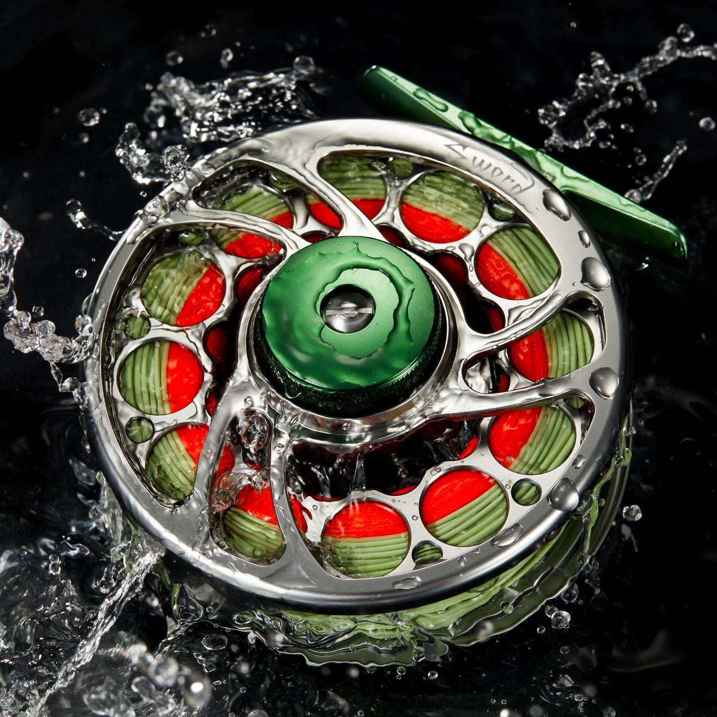 Piscifun Sword Fly Fishing Reel, CNC-Machined Aluminum Alloy Fly Reel, 3/4, 5/6, 7/8, 9/10 Weight, Black, Gunmetal, Space Gray