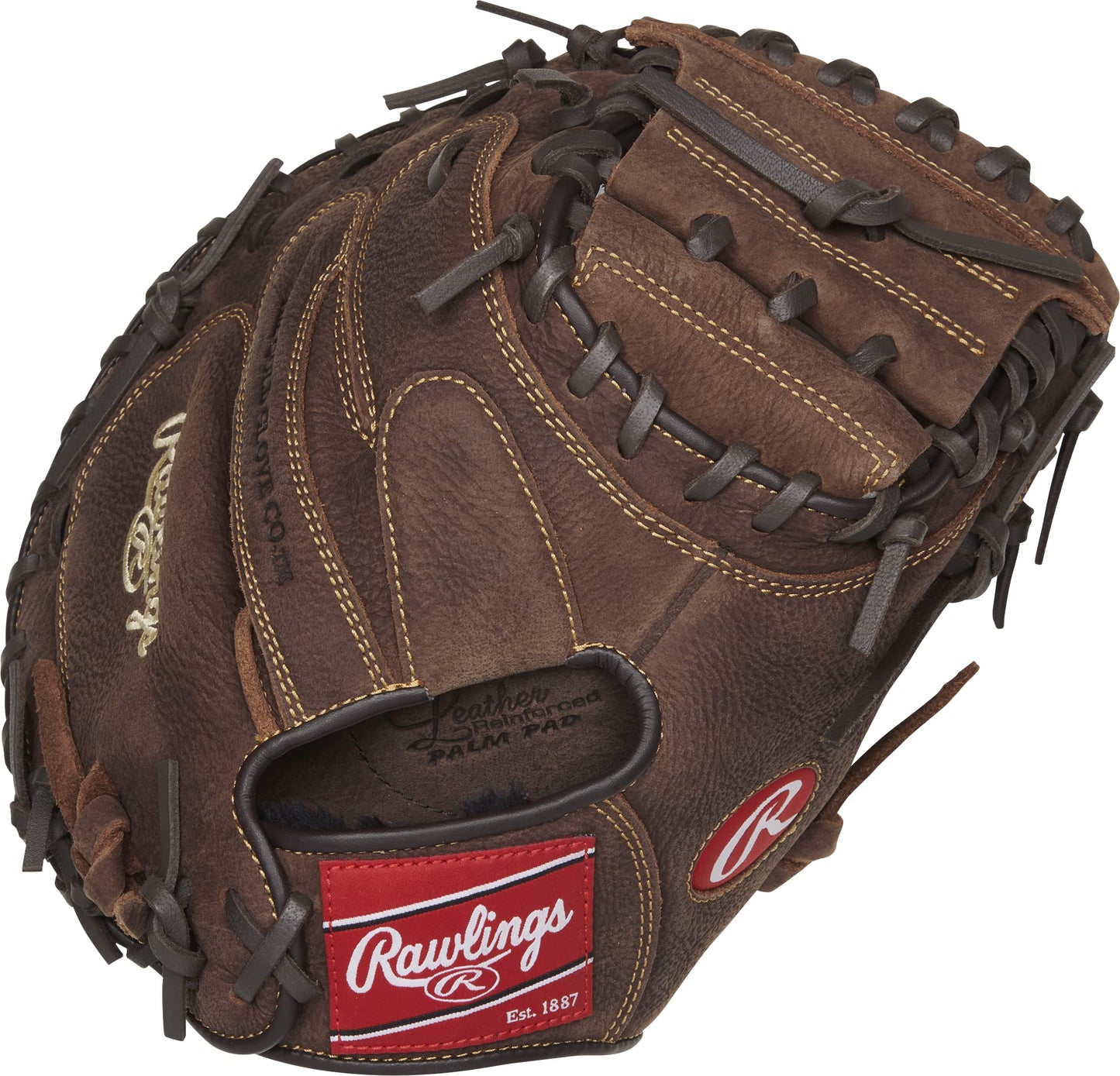 Rawlings | PLAYER PREFERRED Baseball Catcher's Mitt | Right Hand Throw | 33" - One-Piece Closed Web