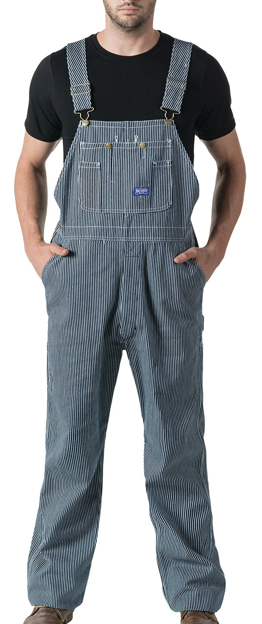 Walls mens Stonewashed Denim Bib Overall