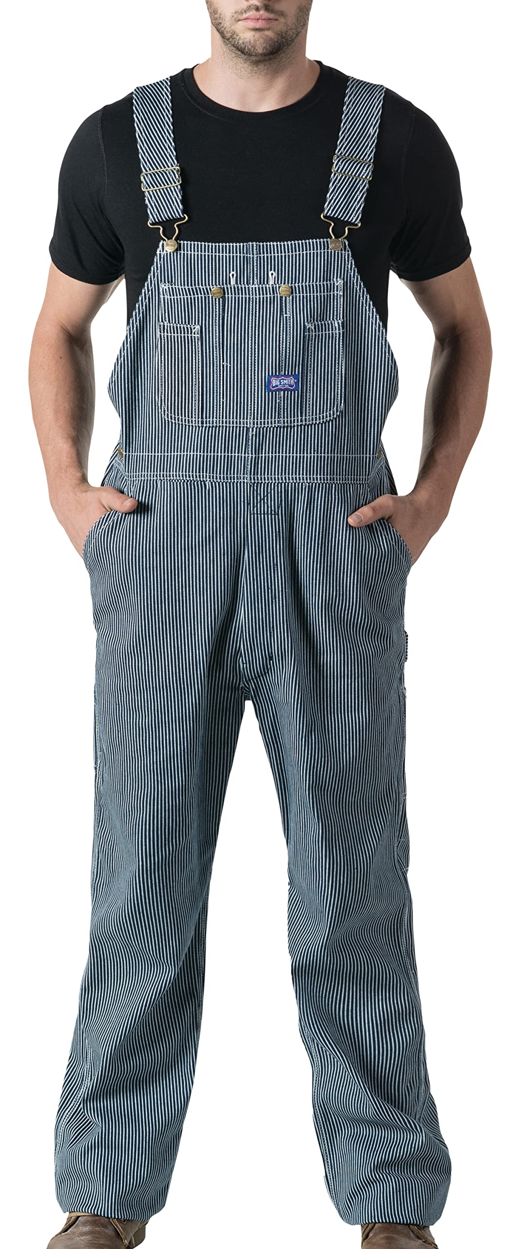 Walls mens Stonewashed Denim Bib Overall
