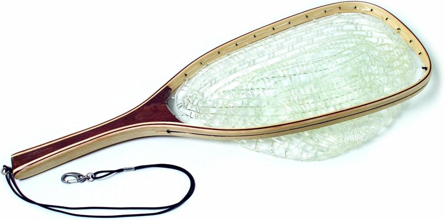 Eagle Claw Clear Rubber Trout Net, One Size (NCLRBRTR)