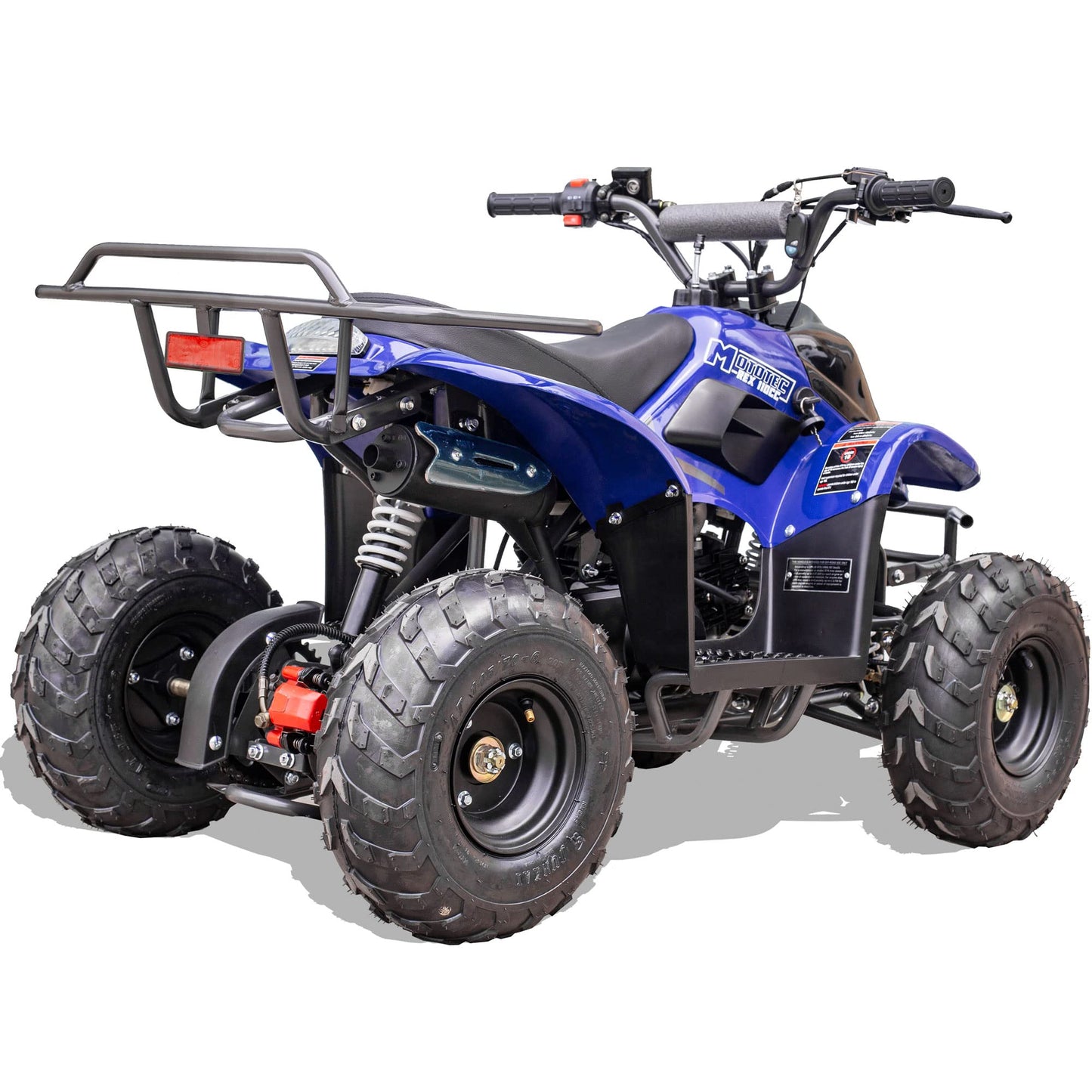 MotoTec Rex 110cc 4-Stroke Kids Gas ATV Black