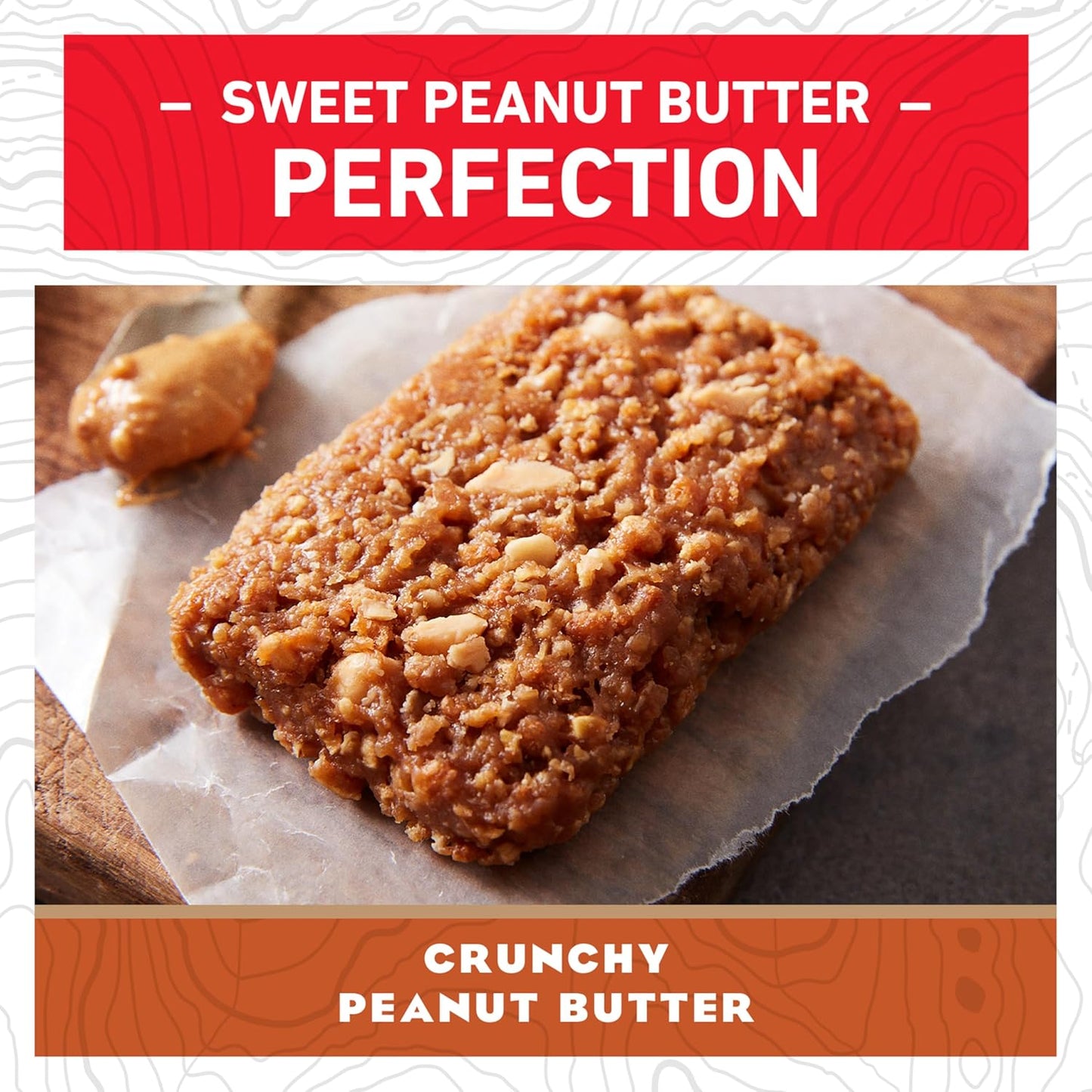 CLIF BAR - Protein Bars - Crunchy Peanut Butter - Made with Organic Oats - Energy Bars - Non-GMO (15 Pack)
