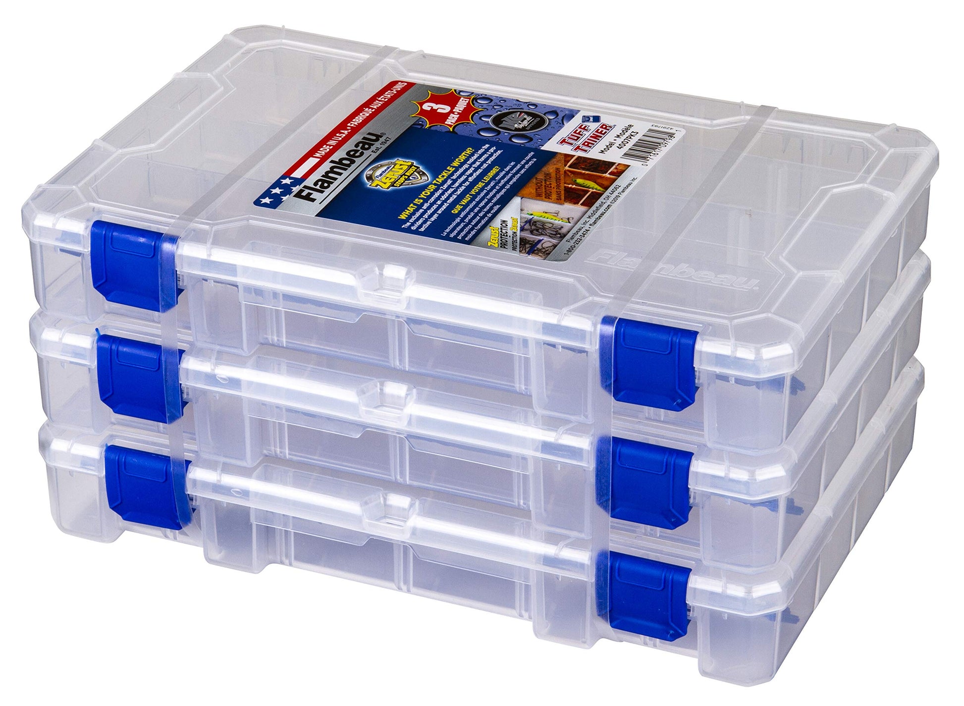 flambeau musky tackle box Outdoors 6383 3-Tray Box, 32 Compartments, Frost Green The Maximizer is the ultimate bait storage box for oversized lures Flambeau, Large Lure Fishing Tackle