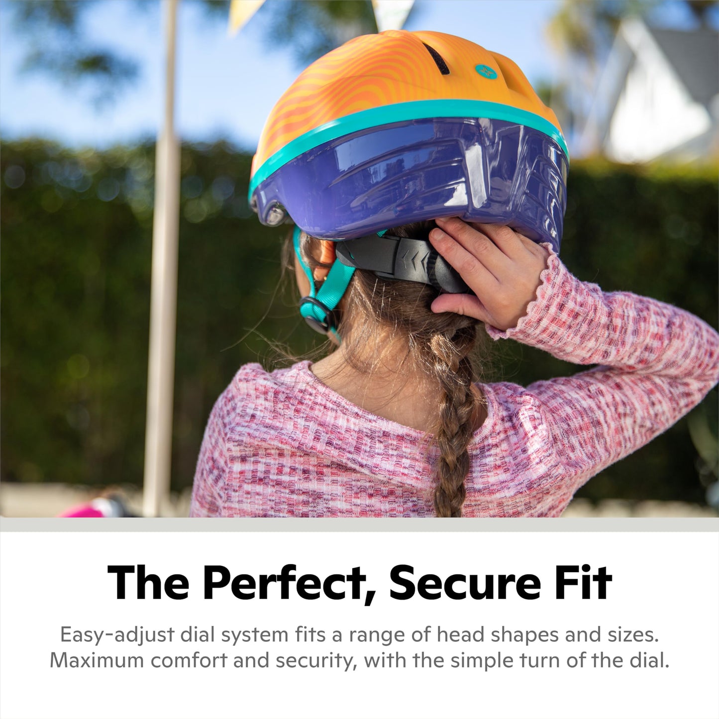 Schwinn Classic Bike Helmet for Kids, Blue Space Design, 44-50 cm Helmet for Kids Ages 1-3, Ultra Lightweight, Adjustable Dial, Full Coverage with Vented Airflow, Infant and Toddler Bike Helmet