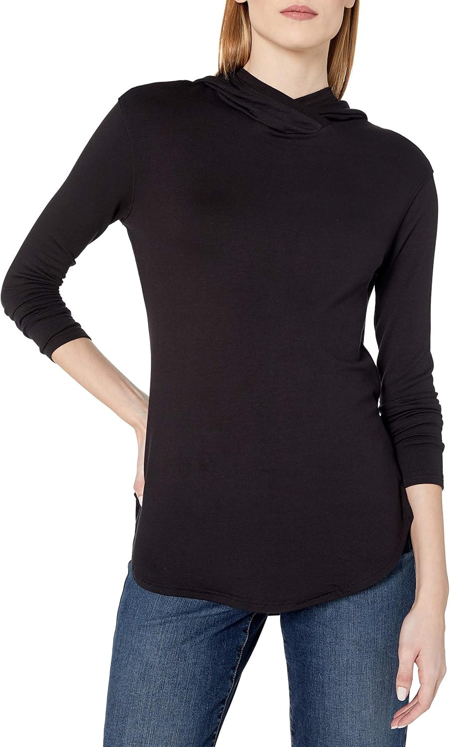 Amazon Essentials Women's Supersoft Terry Hoodie, Standard-Fit Long-Sleeve Pullover