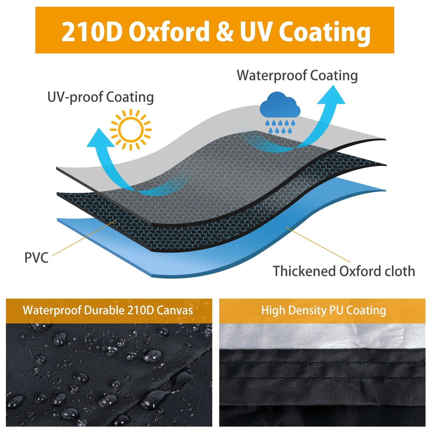 Motorcycle Cover,Motorbike Cover All Season Universal Weather Waterproof Sun Outdoor Protection with Lock-Holes & Storage Bag,XXL Motorcycles Vehicle Cover