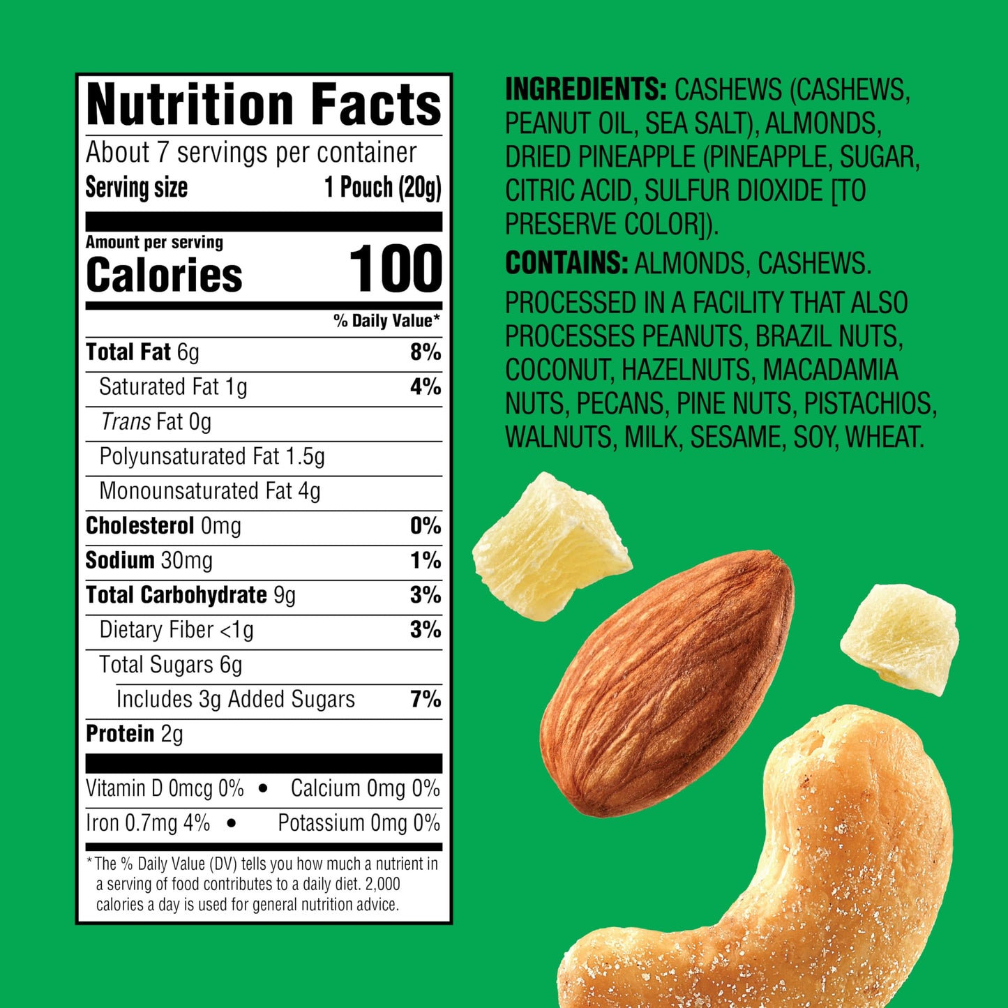 Emerald Nuts Mixed Nuts Variety Pack 18ct (1-Pack) , 100-Calorie Individual Packs , Features Dry Roasted Almonds, Natural Almonds & Walnuts, and Roasted & Salted Cashews