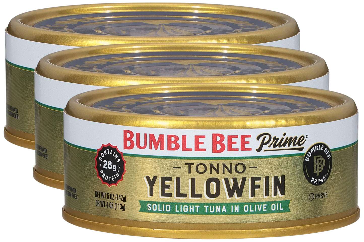 Bumble Bee Prime Atlantic Salmon, 5 oz Can - Premium Salmon - 24g Protein per Serving - Gluten Free & Kosher