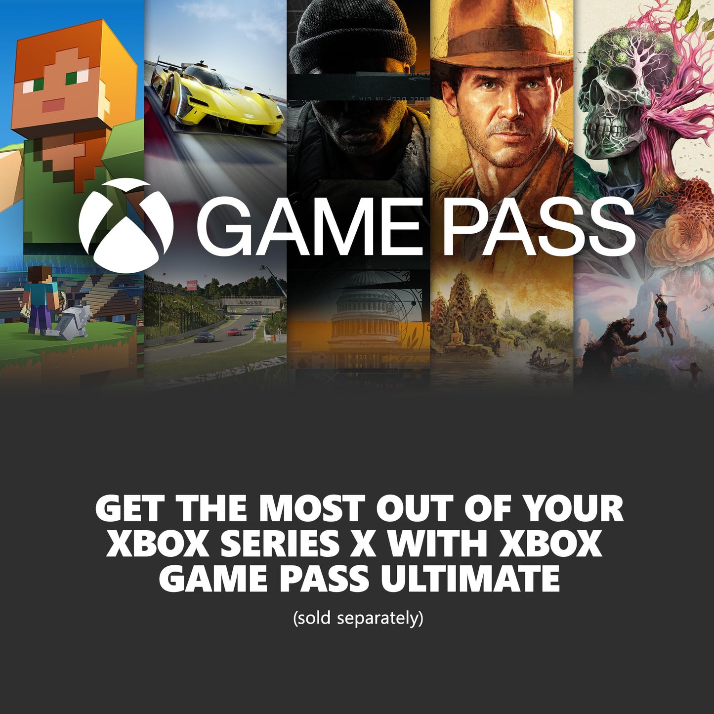 Xbox Series X - All Digital Gaming Console - 1TB SSD - Includes Wireless Controller - 4K Gaming - 120FPS - Robot White