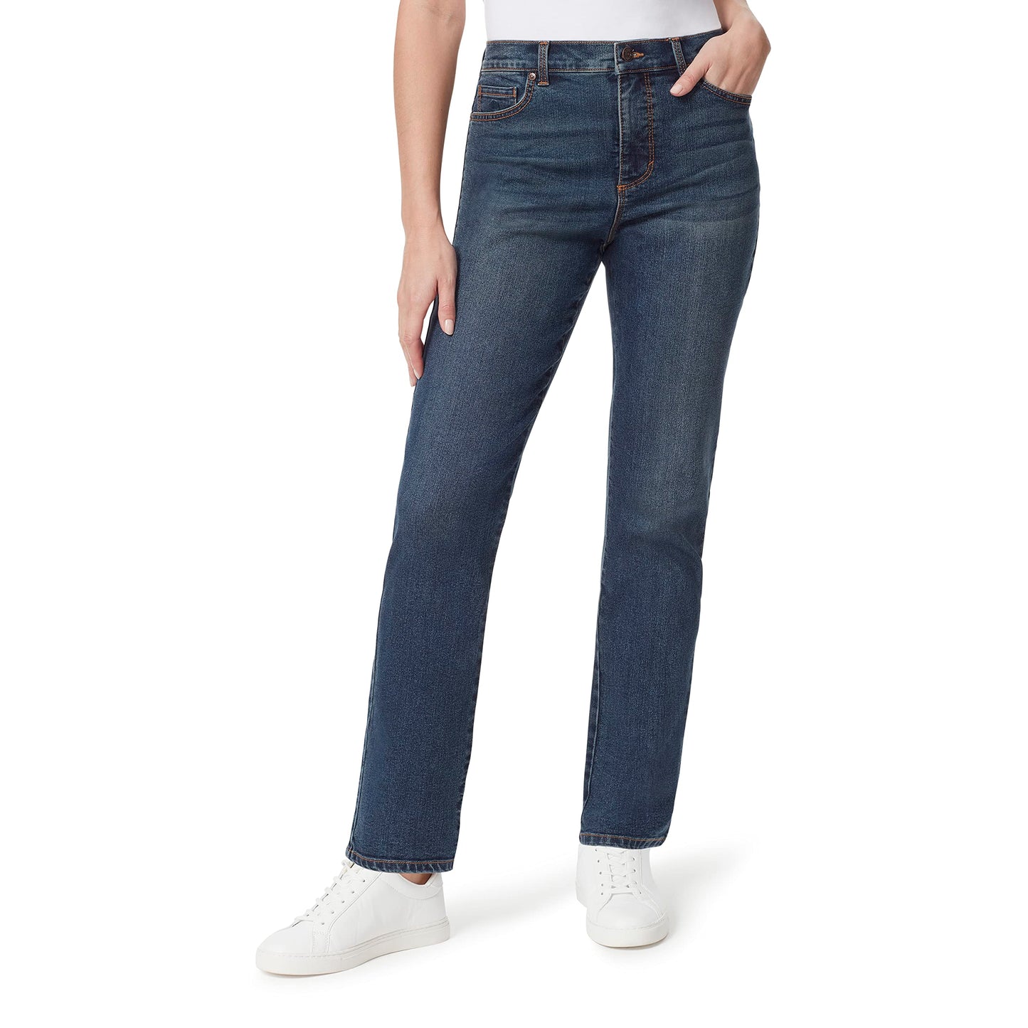 Gloria Vanderbilt Women's Amanda Classic High Rise Tapered Jean
