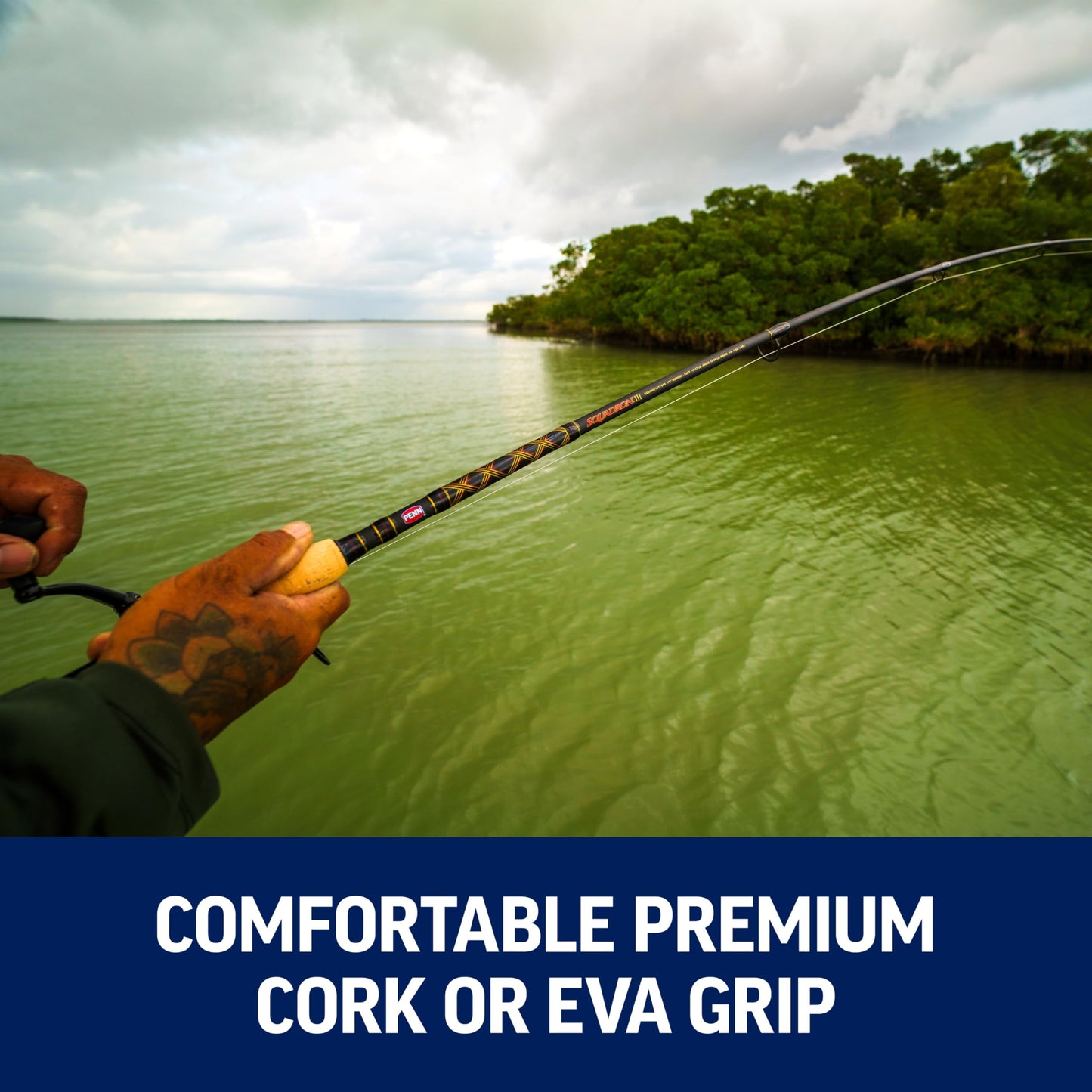 PENN Squadron III Inshore Spinning Fishing Rod