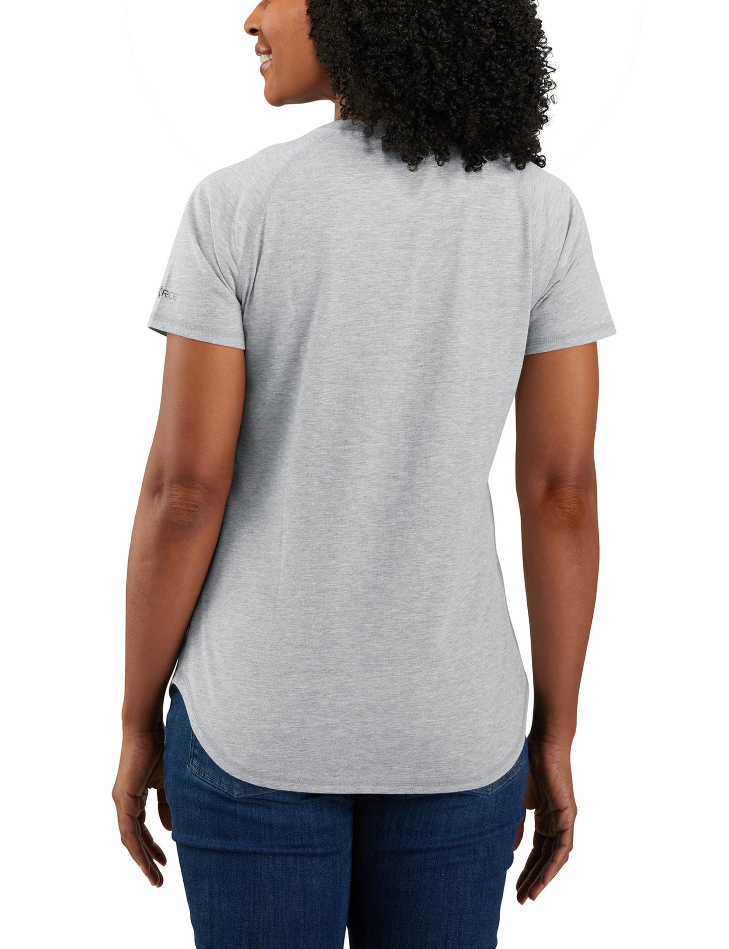 Carhatt Women's Force Relaxed Fit Midweight Pocket TShirt