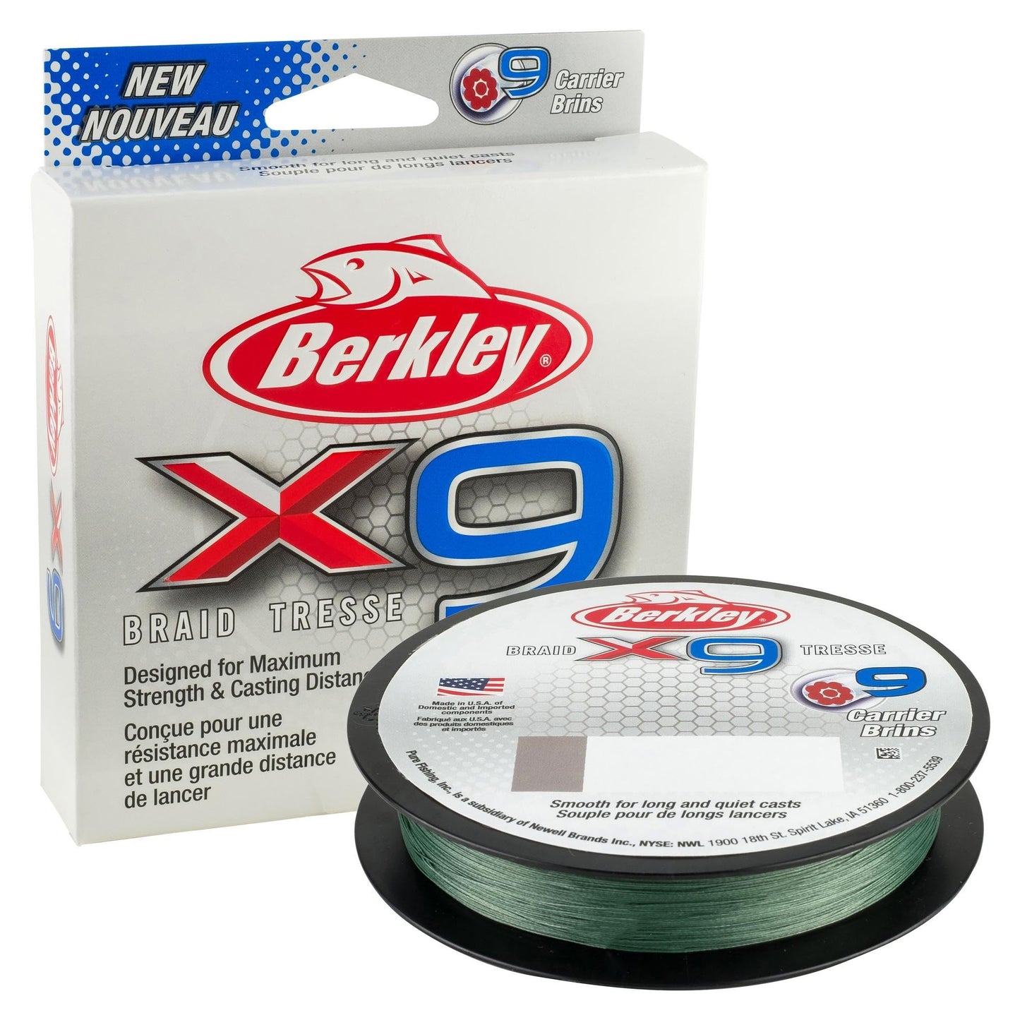 Berkley x9 Braid Fishing Line