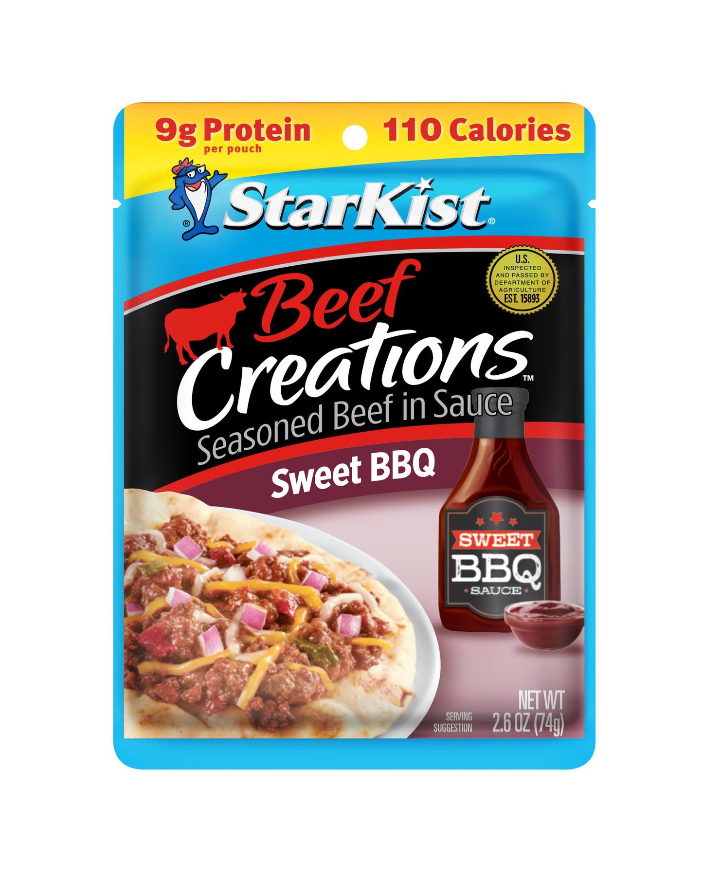 StarKist Chicken Creations, Chicken Salad, 2.6 oz Pouch (Pack of 12)