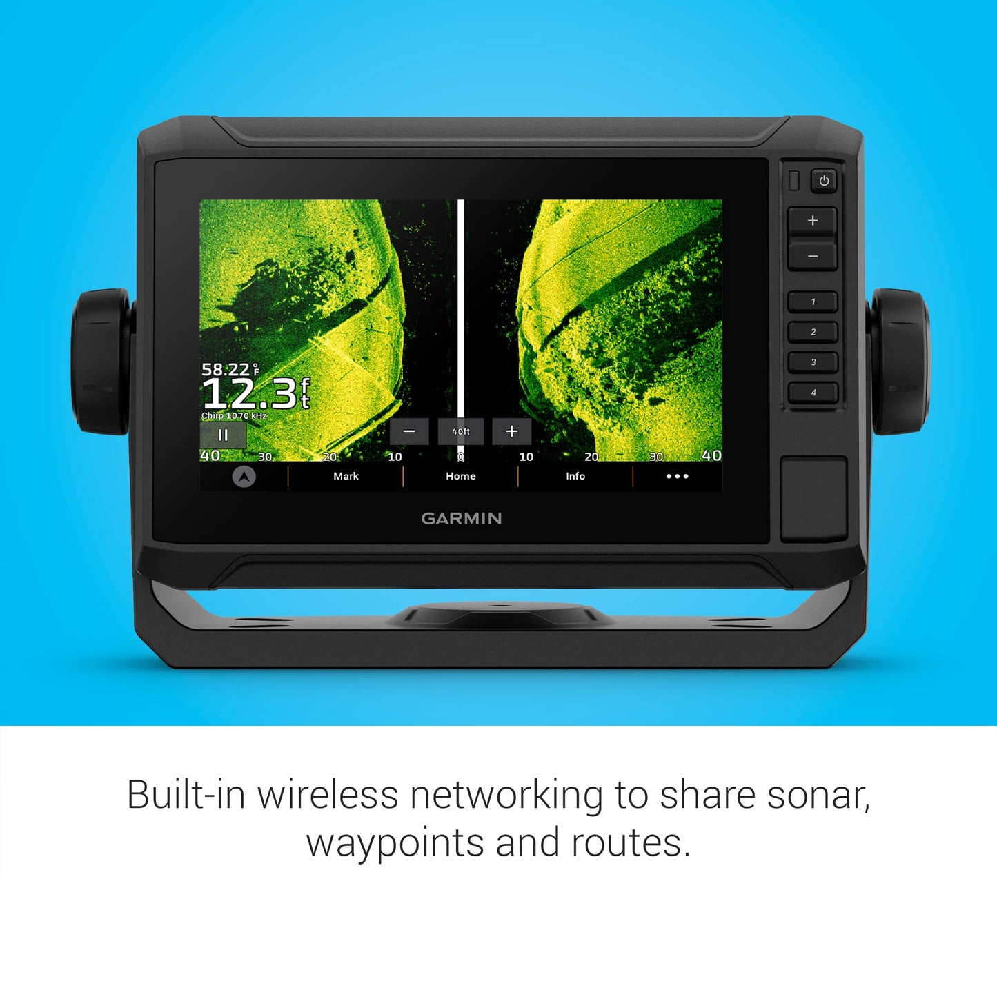 Garmin ECHOMAP UHD2 94sv with GT56 Transducer, 9" Touchscreen Chartplotter, Garmin Navionics+ U.S. Coastal