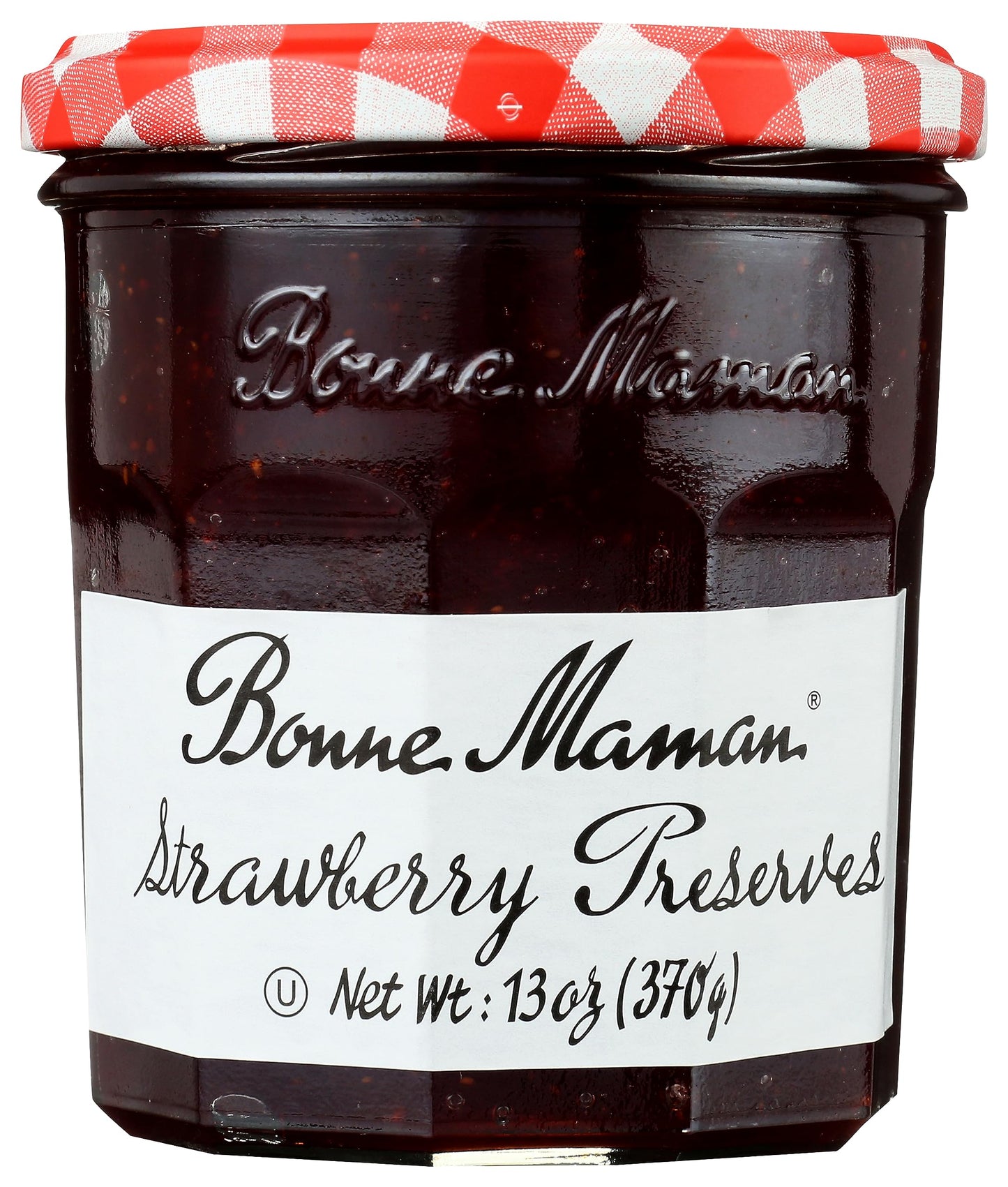 Bonne Maman Preserves, Variety Pack (Strawberry, Raspberry, Wild Blueberry, Cherry), 13 Ounce Jars (Pack of 4)