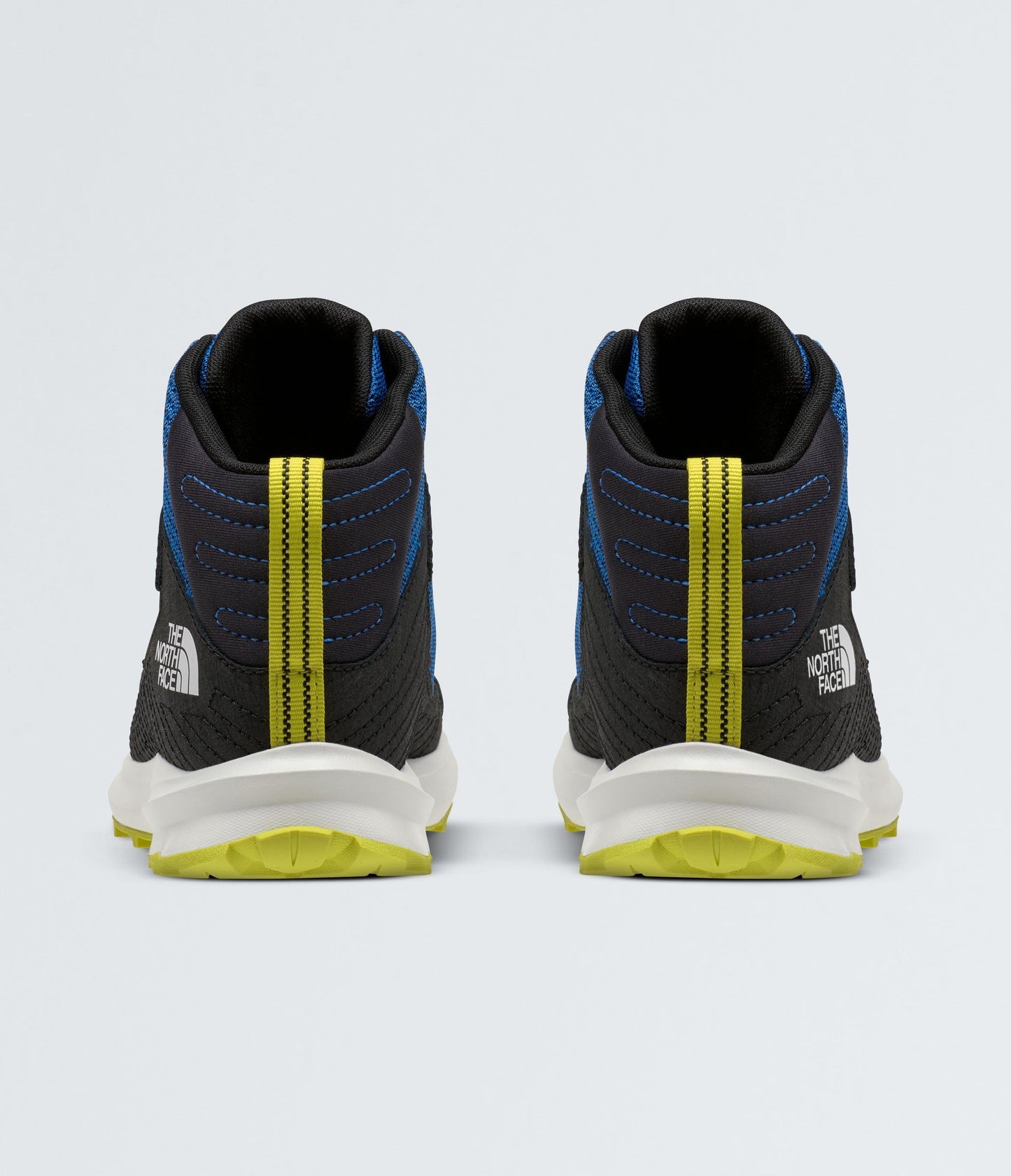 THE NORTH FACE Kids' Fastpack Hiker Mid Waterproof Shoe | Rockered Eva Midsole, Grippy Rubber Outsole
