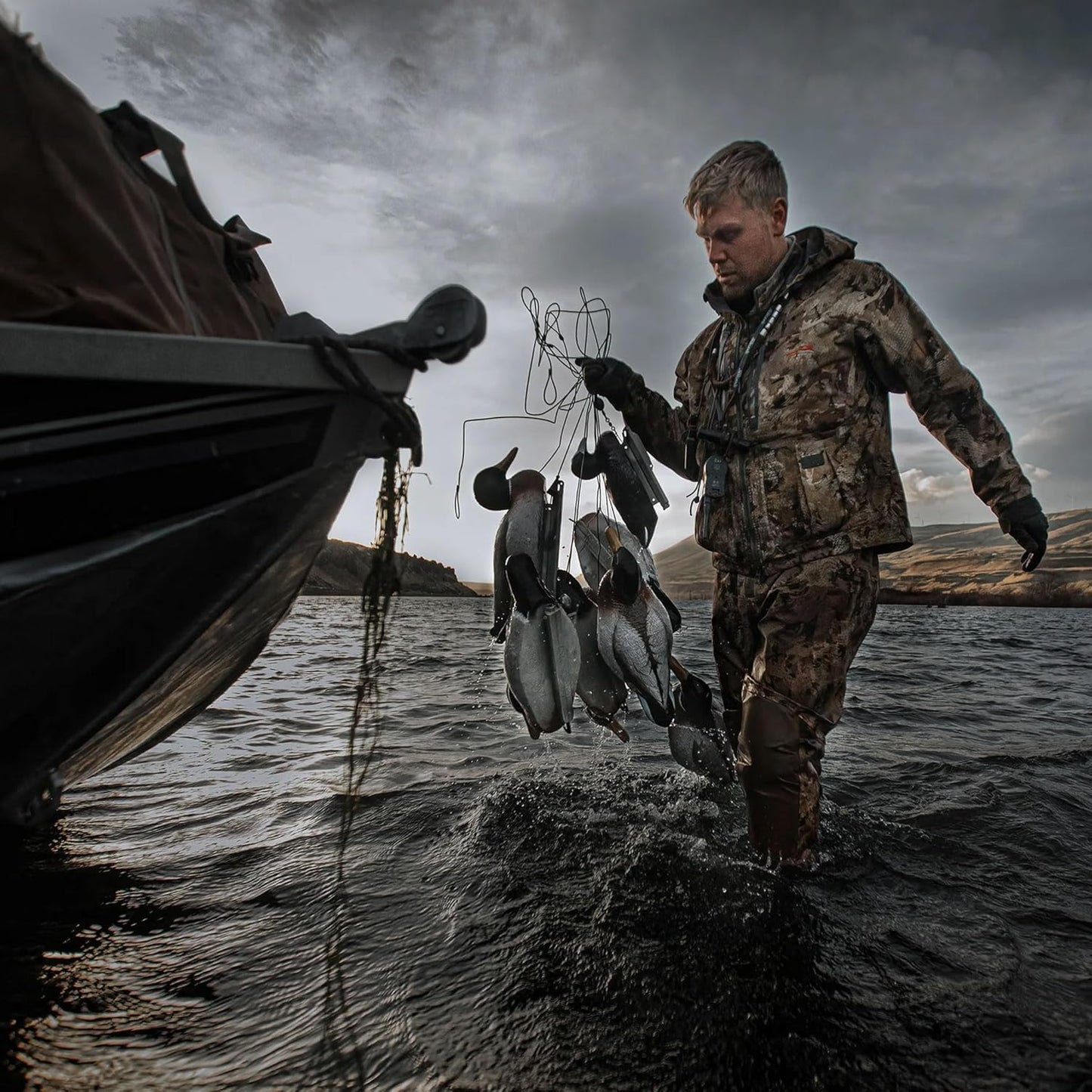 Higdon Outdoors Magnum Mallard Duck Decoys, All Drakes, Foam-Filled