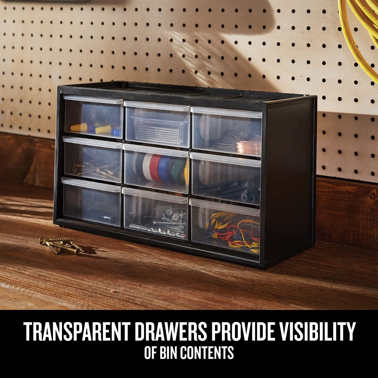CRAFTSMAN Storage Organizer, 30 Small Drawer Modular Storage System, Easily Stackable (CMST40730)