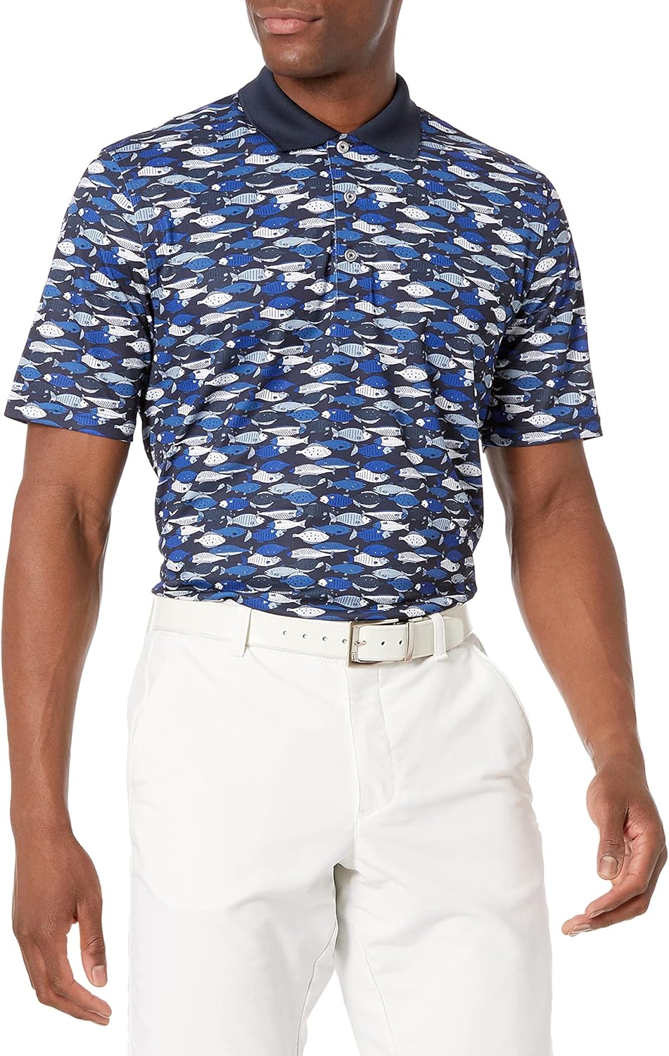 Amazon Essentials Men's Golf Polo Shirt, Quick Dry, Short Sleeve