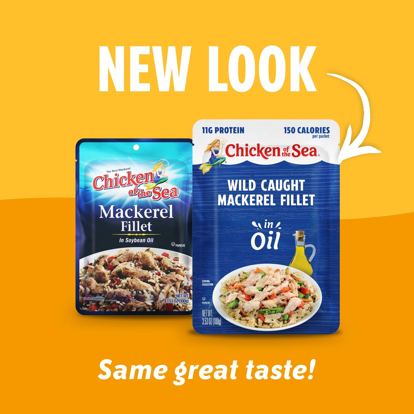 Chicken of the Sea Chub Mackerel in Brine, 15 Ounce Cans (Pack of 12), Nutrient Rich, Wild Caught Canned Mackerel