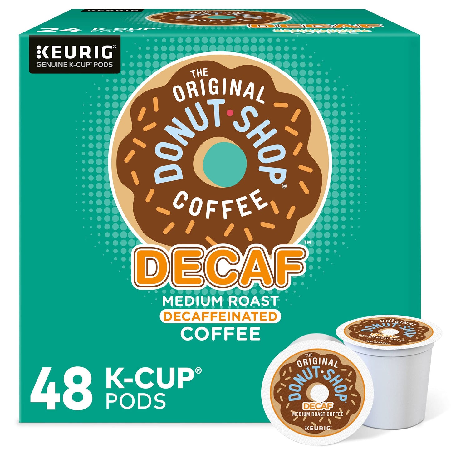 The Original Donut Shop Regular Keurig Single-Serve K-Cup Pods, Medium Roast Coffee, 96 Count