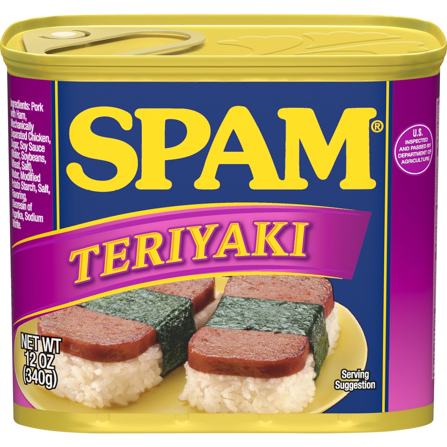 SPAM with Real HORMEL Bacon, 7 g protein, 12 oz (Pack of 12)
