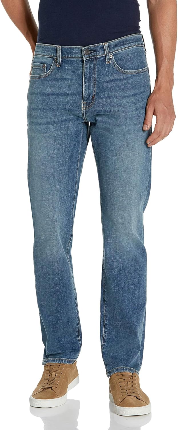 Amazon Essentials Mens Straight-Fit Stretch Jean