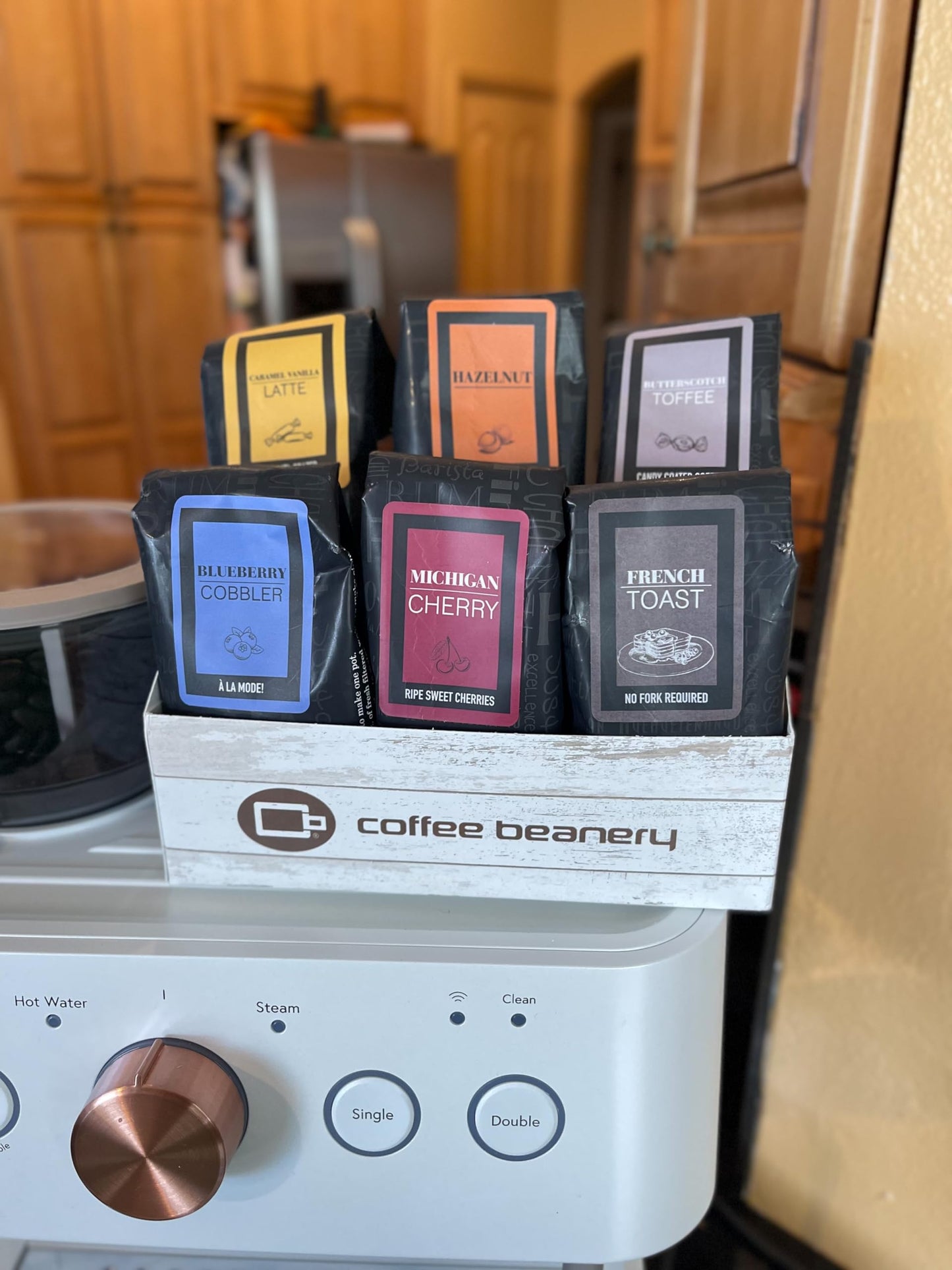 Indulgent Coffee Selection Gift Box | 100% Specialty Arabica Coffee | 12 Sample Bags of Medium Roast Ground Coffee