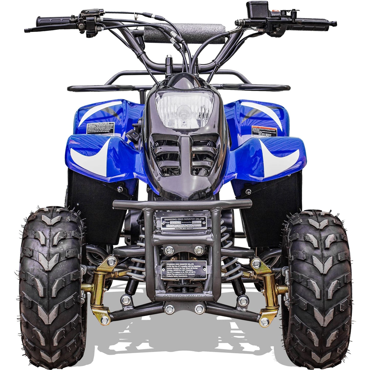 MotoTec Rex 110cc 4-Stroke Kids Gas ATV Black