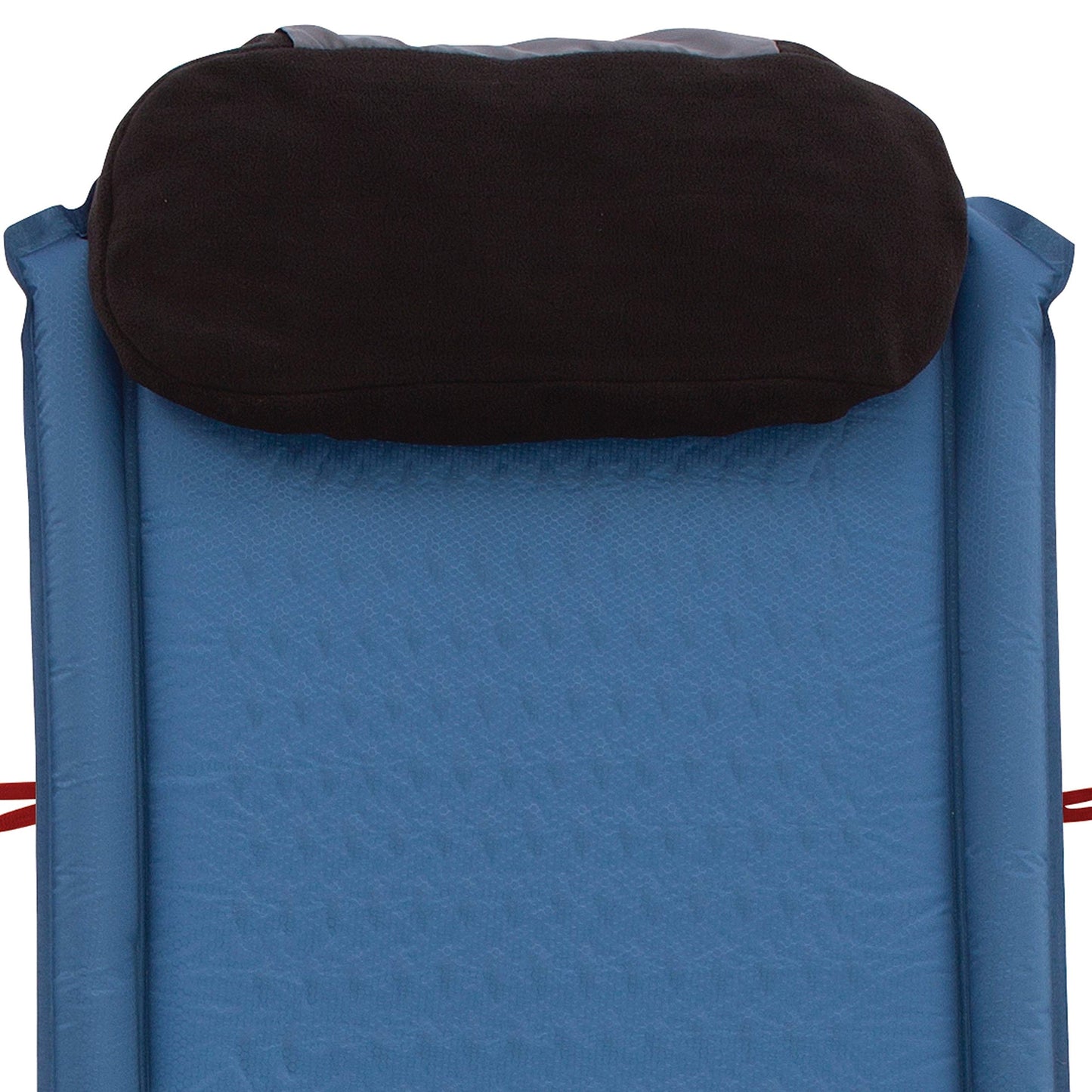 Coleman Silverton Self-Inflating Sleeping Pad, Lightweight Camping Pad with Pillow, Comfortable Sleeping Mat with Side Bumpers, Easy Inflation