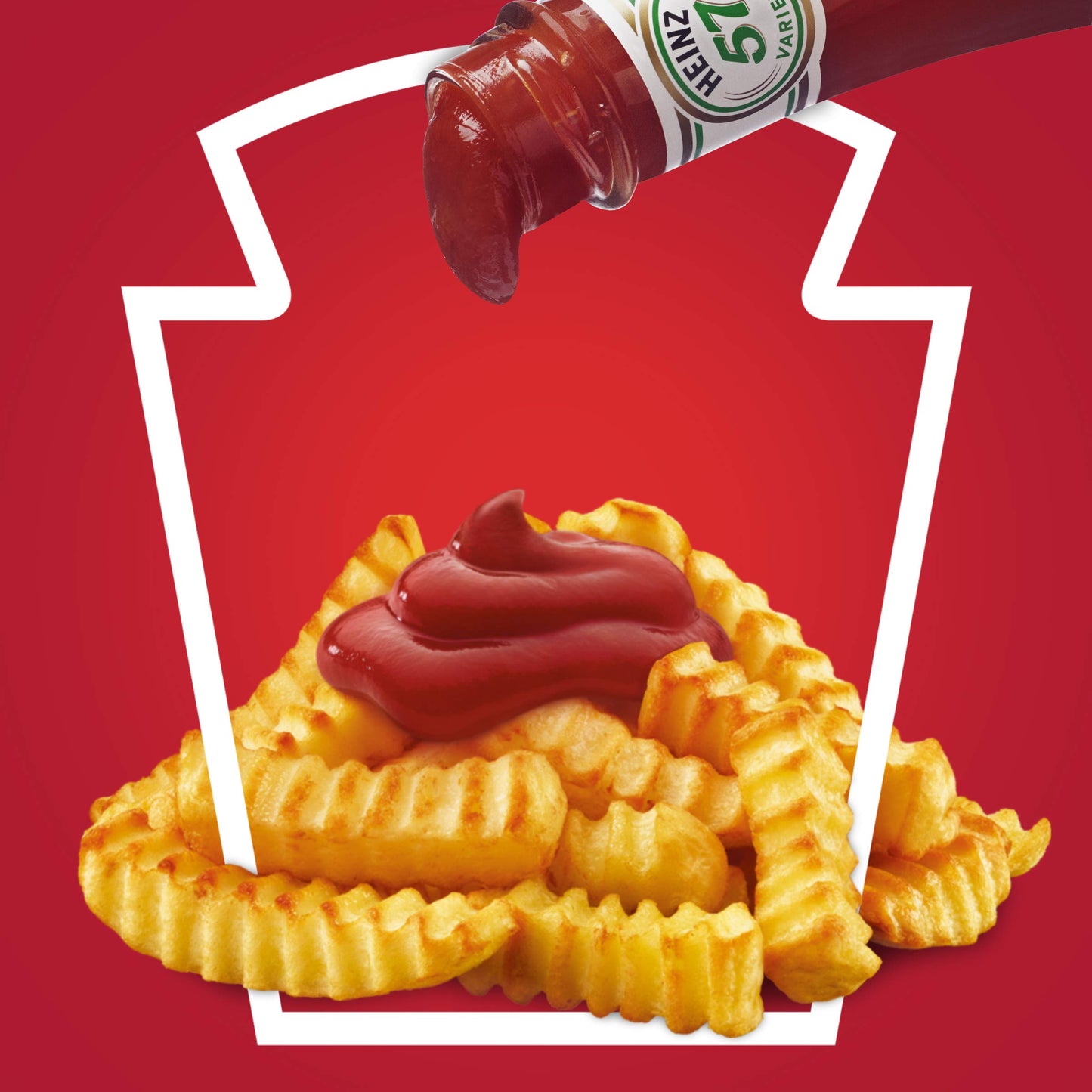 Heinz Ketchup Forever Full Inverted Bottle (20 oz, Pack of 12)