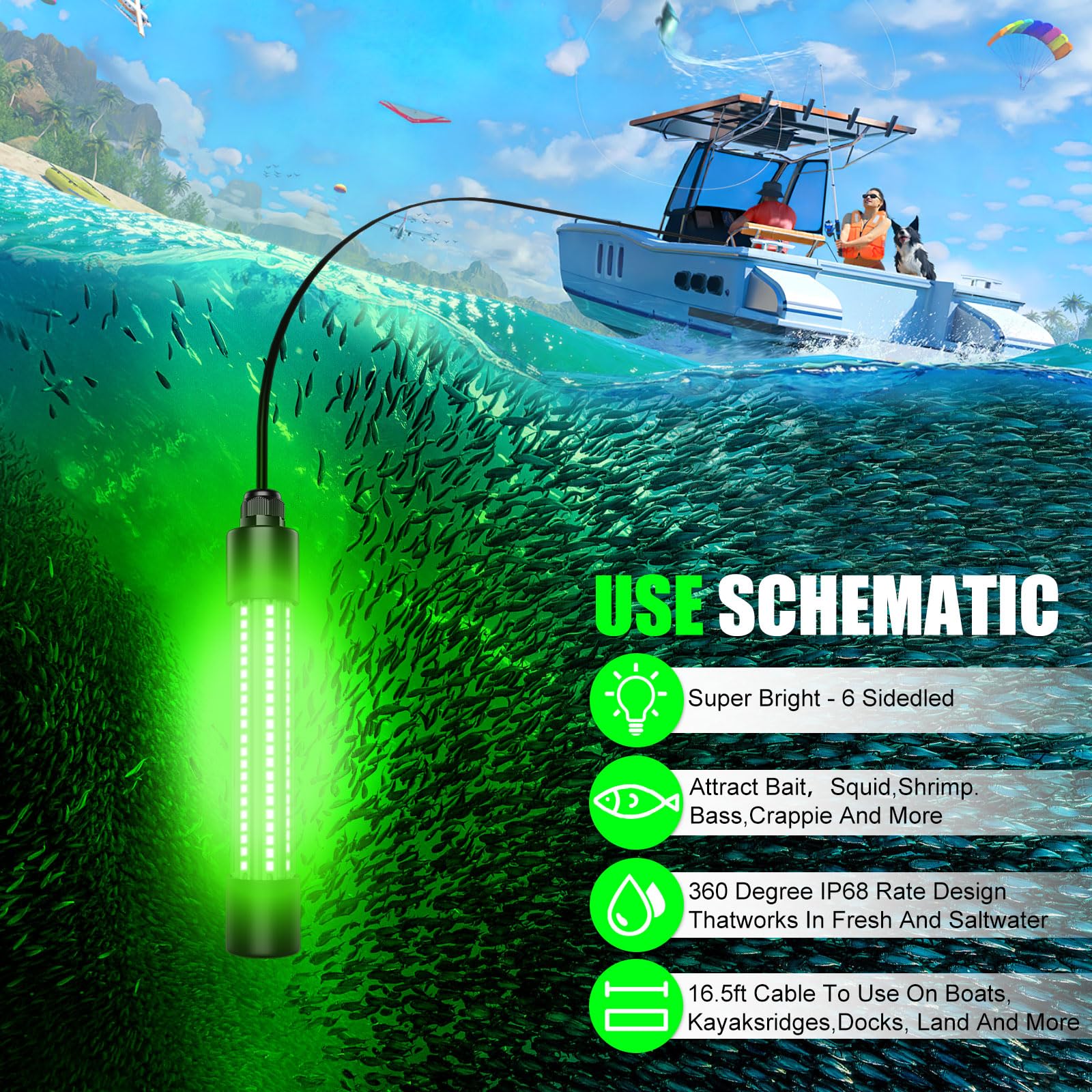 do led lights fishing lure works Abziyat Robotic Swimming Bait 3.5" USB Rechargeable Light Swimbait Electric Bait Lifelike Fish Fishing Tackle (3.5'' Swimming Bait-A) : Sports & Outdoors The latest LED fishing technology QualyQualy 6pcs LED Fishing Lures