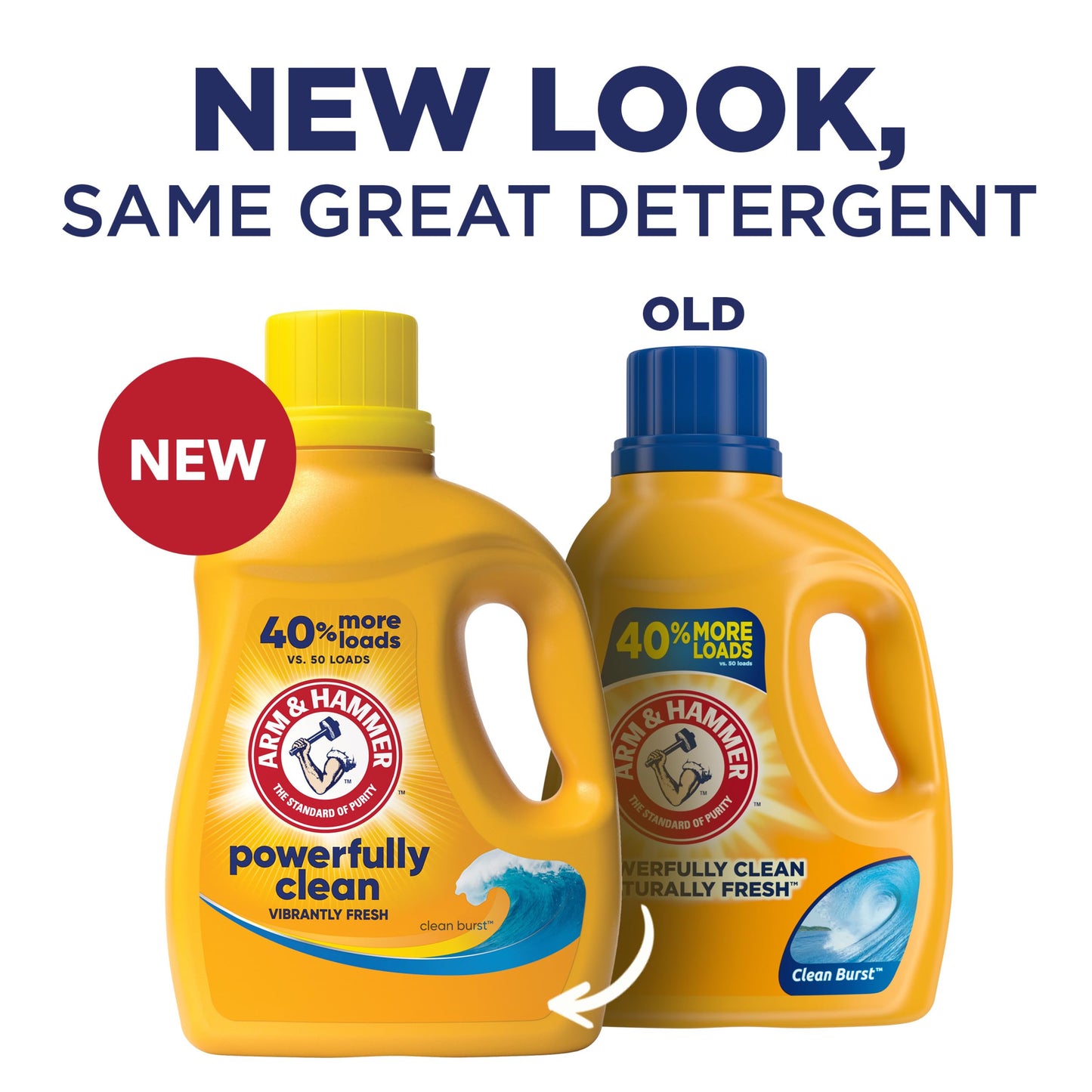 ARM & HAMMER Liquid Laundry Detergent, Clean Burst Fresh, 170 fl oz, 170 Loads