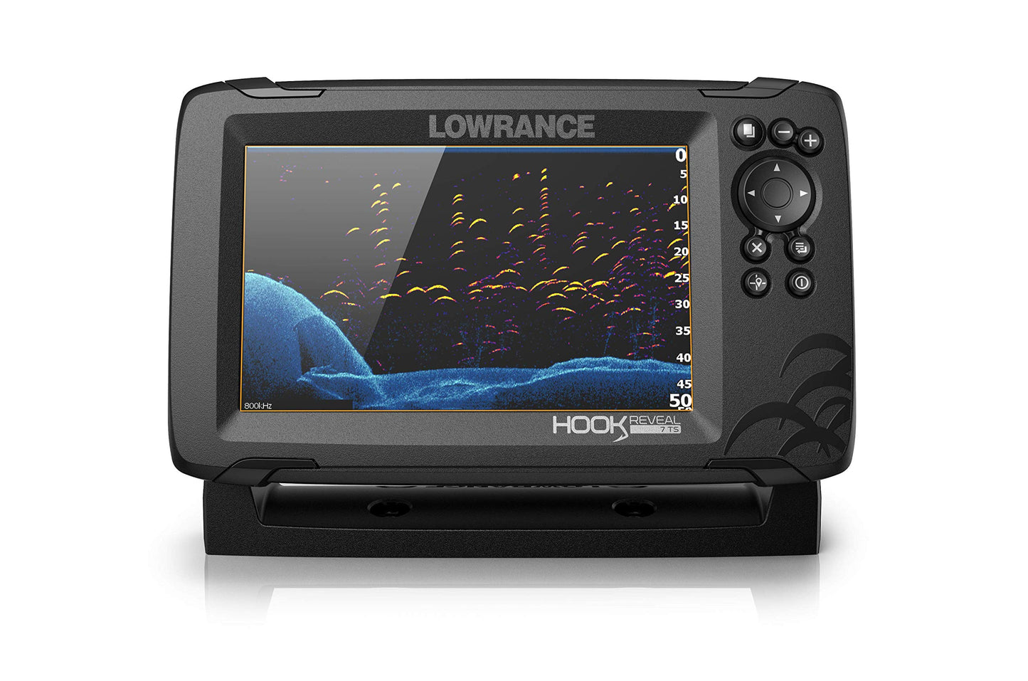 Lowrance HOOK Reveal 5", 7" and 9" Fish Finders with Transducers