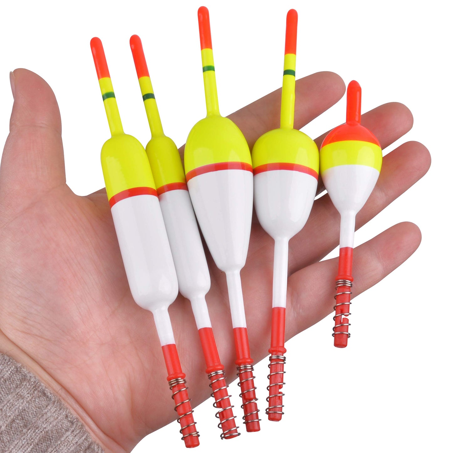 Fishing Floats and Bobbers Slip Bobbers for Fishing Spring Oval Stick Floats Slip Bobbers for Crappie Catfish Trout Fishing
