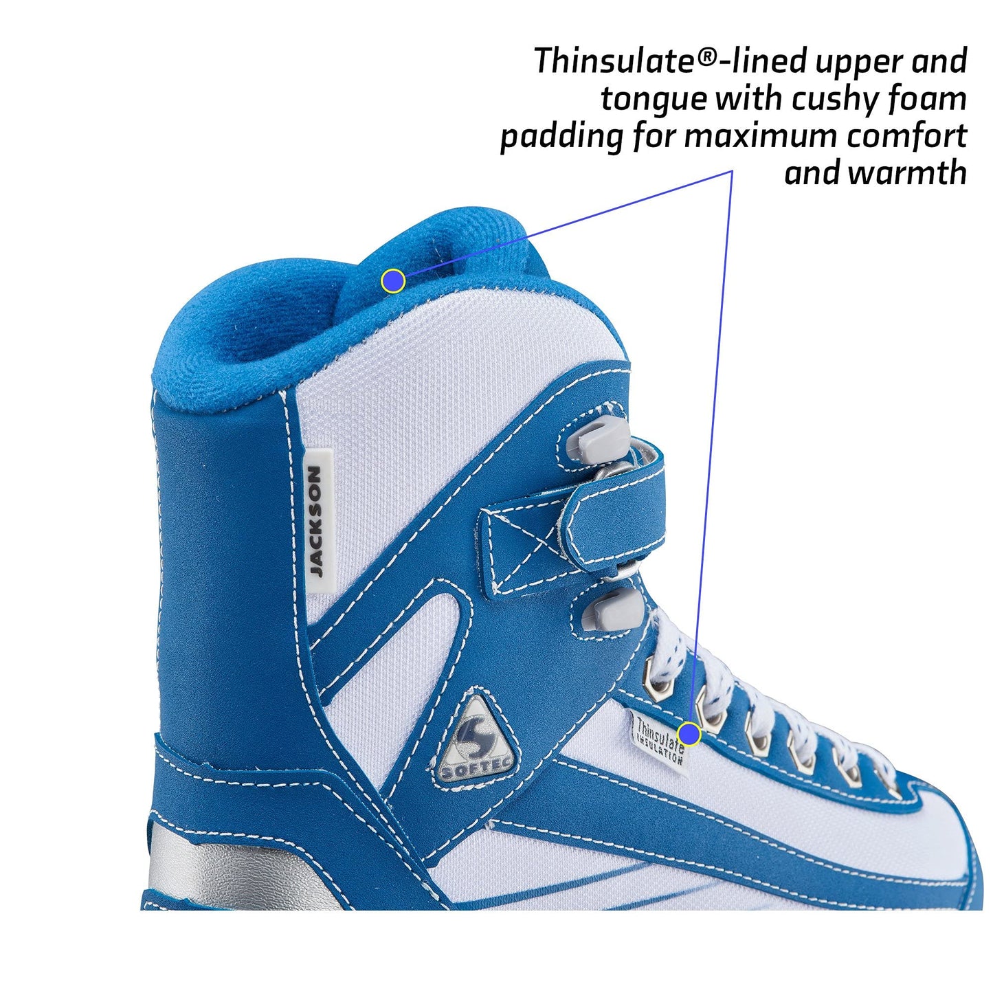 Jackson Ultima Softec Sport Women's Recreational Hockey Skate - Womens Size 10
