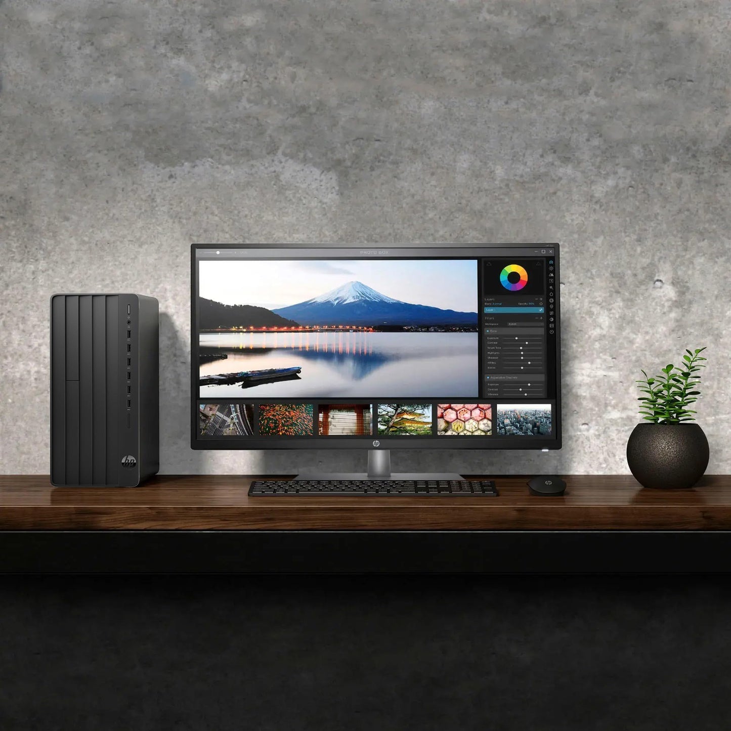 HP Desktop Computers Tower PC for Home Business Student, Intel 6-Core i5-12500 (Beat i7-11700), 64GB DDR4 RAM, 1TB PCIe SSD, WiFi, Bluetooth, RJ-45, Keyboard and Mouse, Windows 11 Pro, Wendbo
