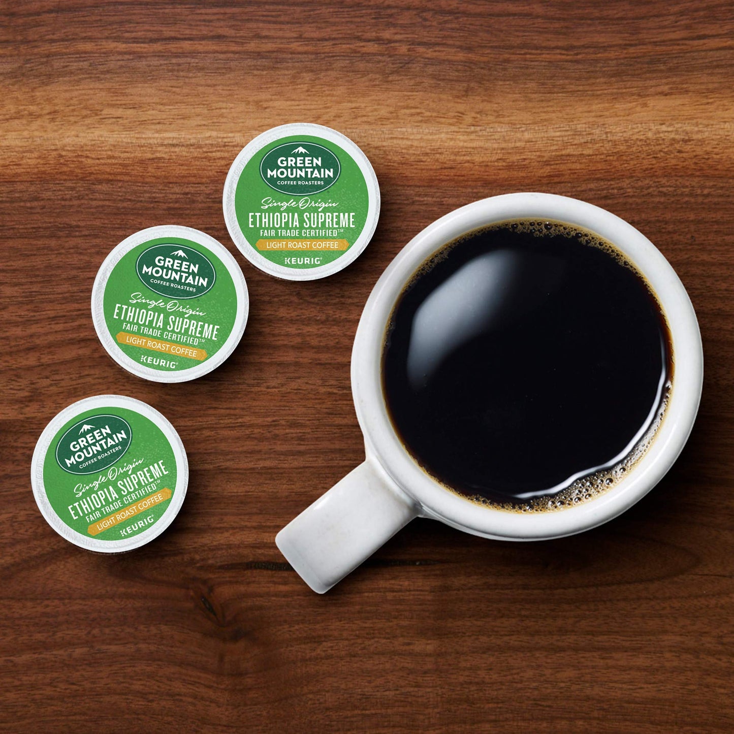Green Mountain Coffee Roasters Breakfast Blend Single-Serve Keurig K-Cup Pods, Light Roast Coffee, 96 Count